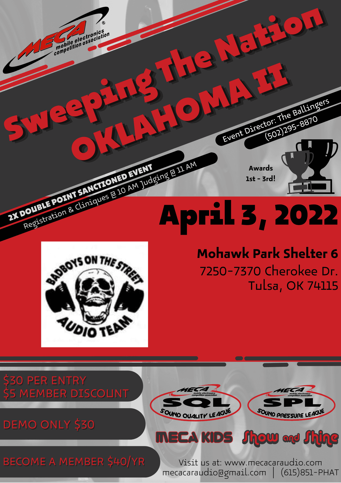 Sweeping The Nation: Oklahoma II Flyer