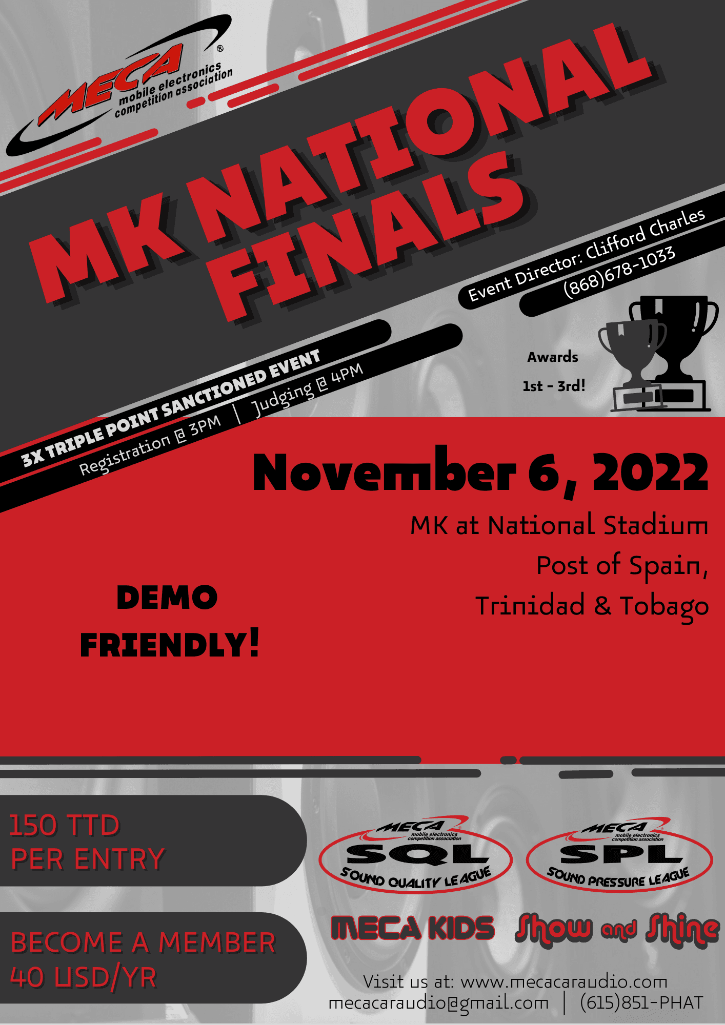 MK National Finals Flyer