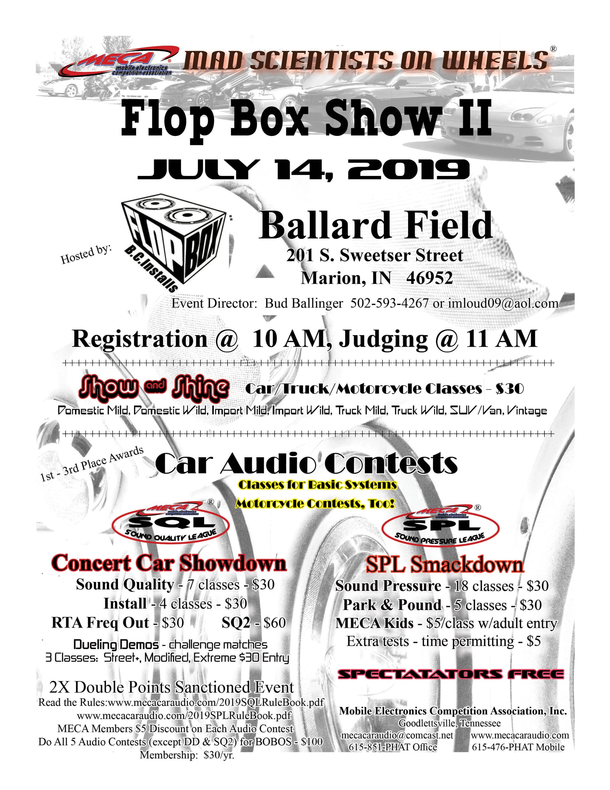 FlopBox Show II Flyer