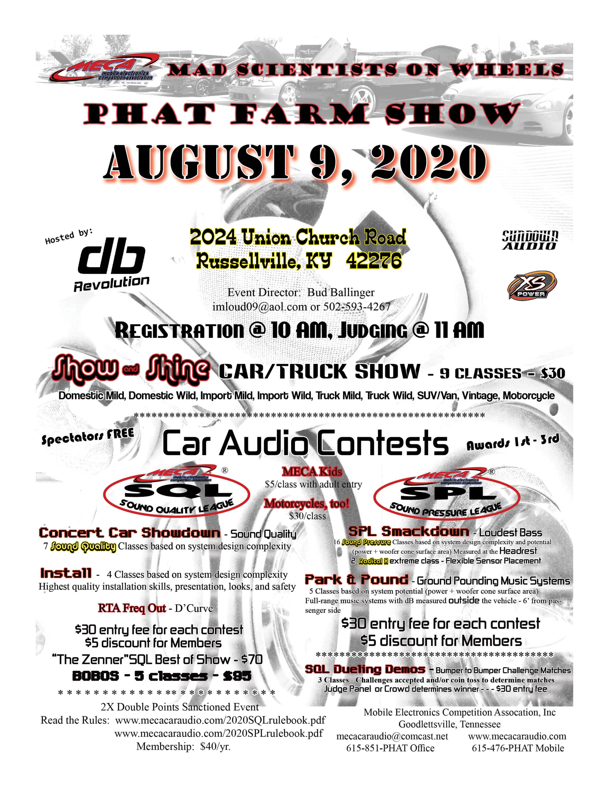 Phat Farm Show Flyer
