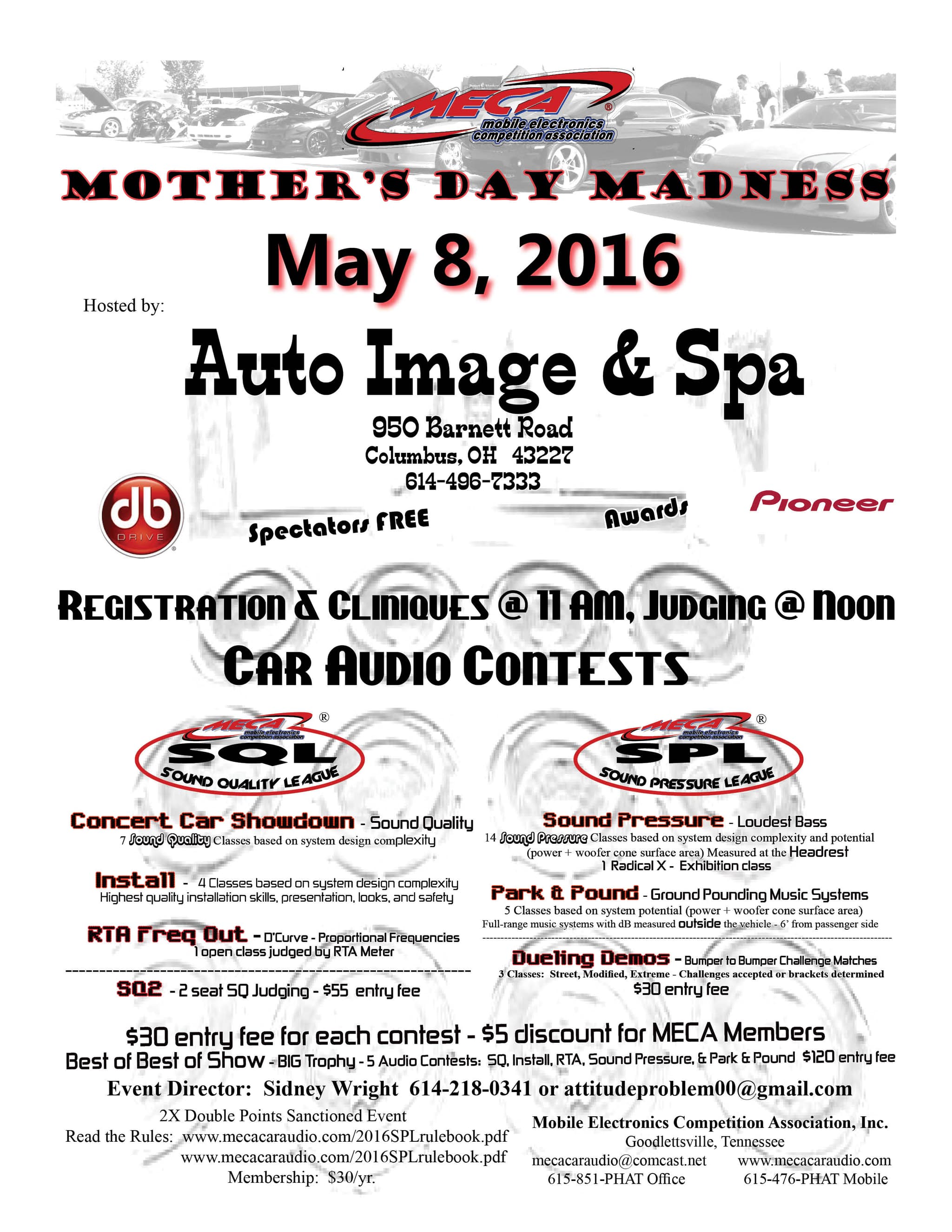 Mother's Day Madness Flyer