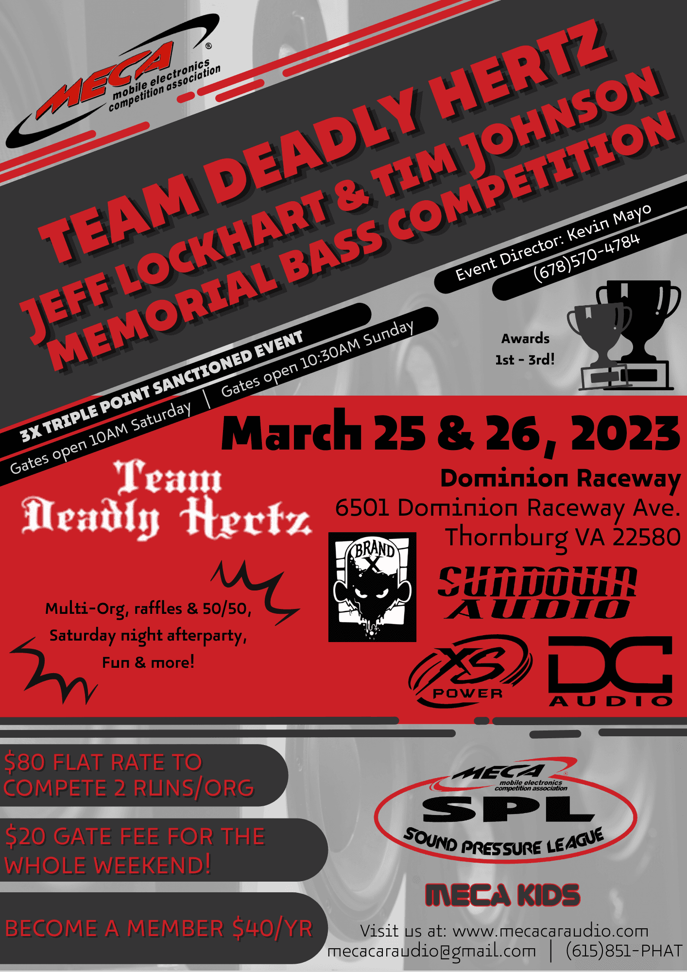 TDH Jeff Lockhart & Tim Johnson Memorial Flyer