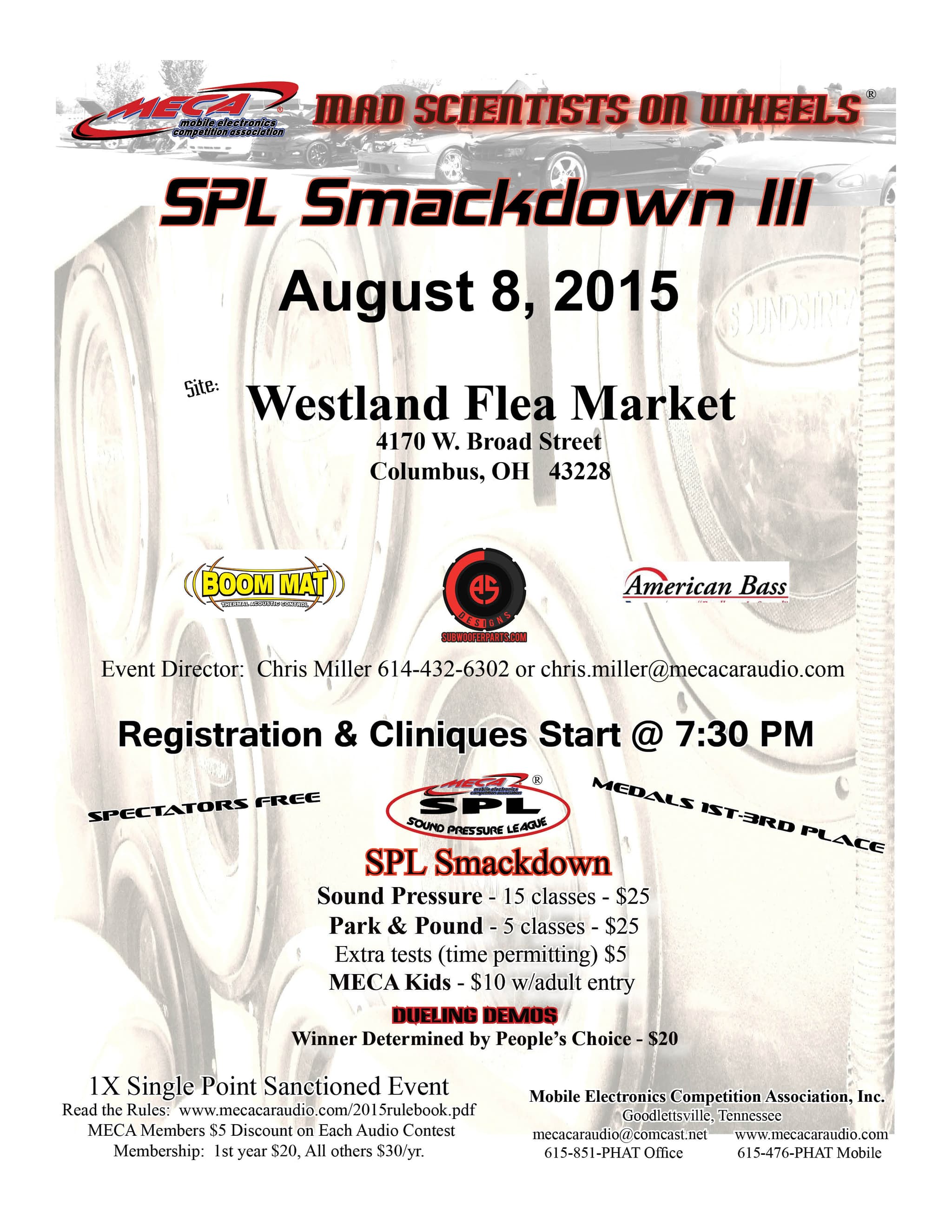 SPL Smackdown III Flyer