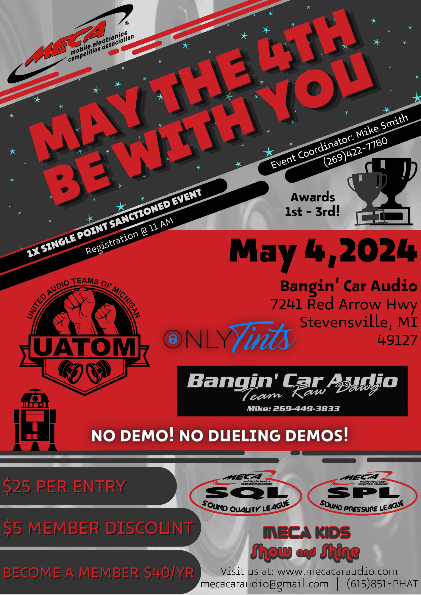 MAY THE 4TH BE WITH YOU Flyer