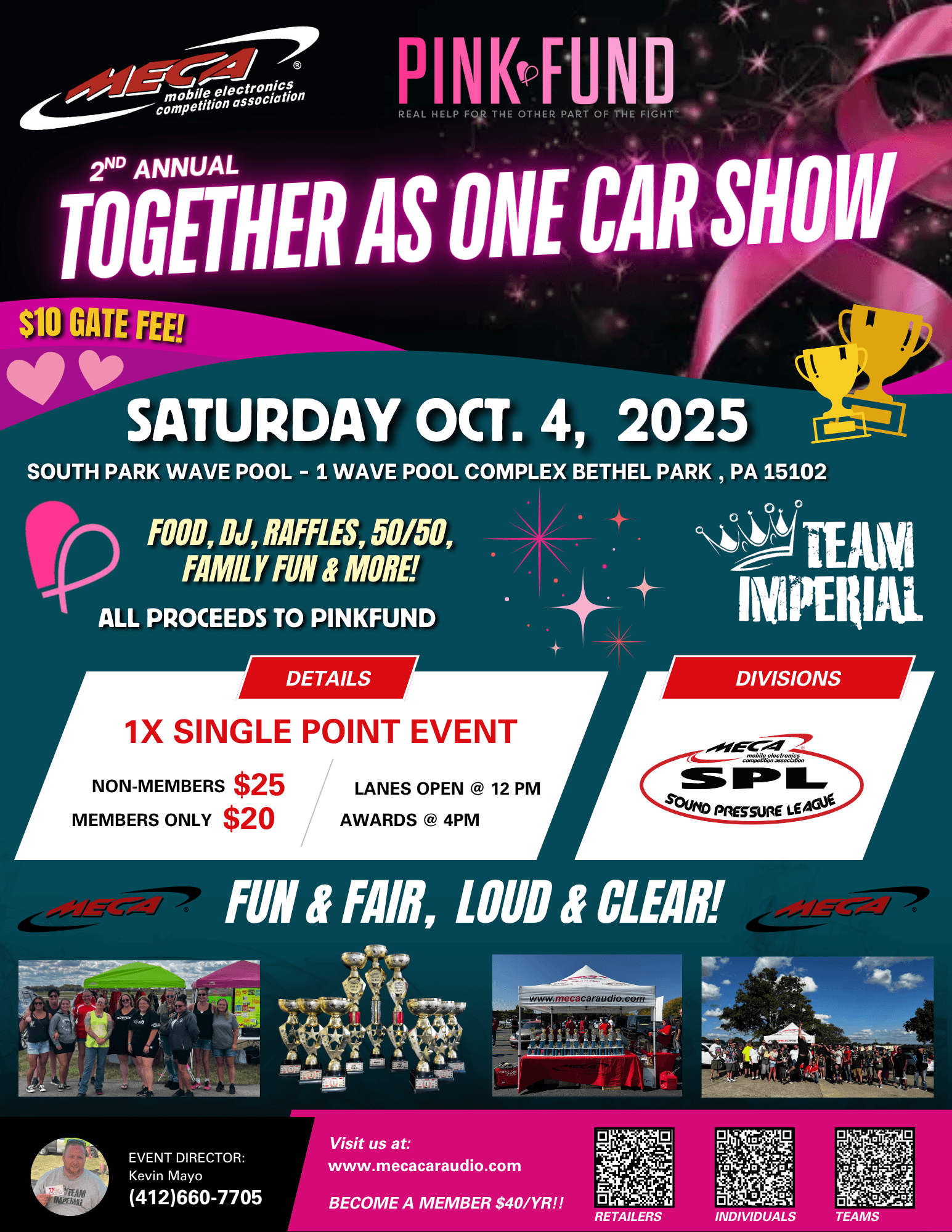 Together as One Car Show Flyer