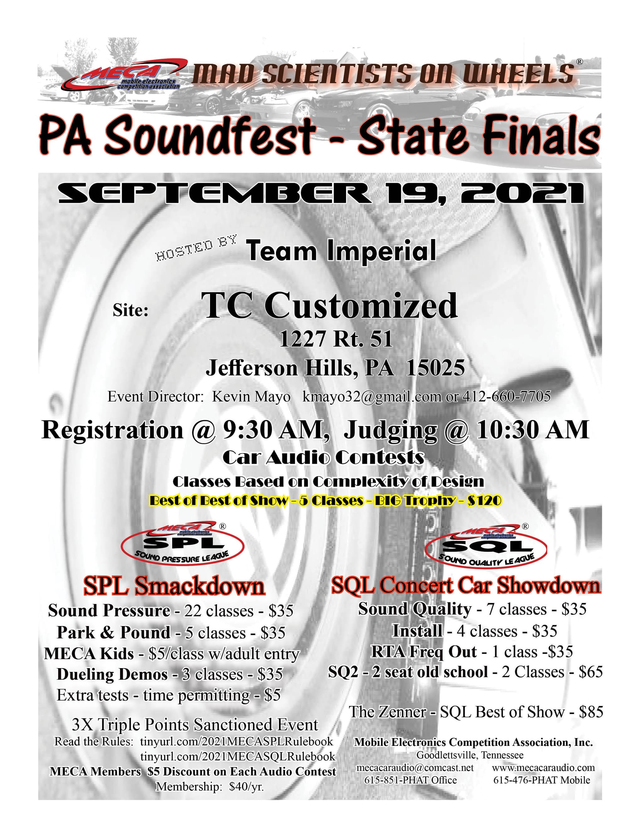 PA Soundfest - State Finals Flyer