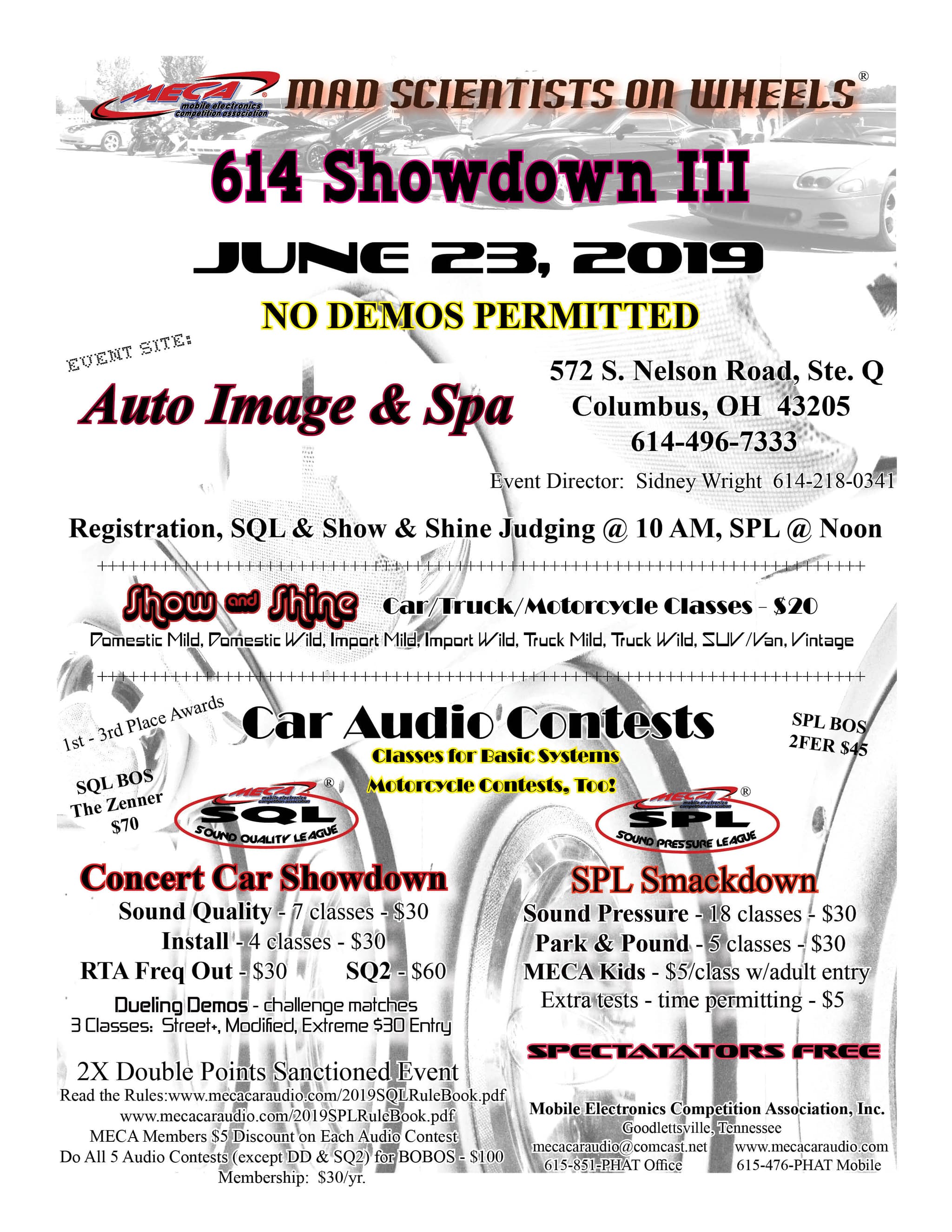 614 Showdown III Flyer