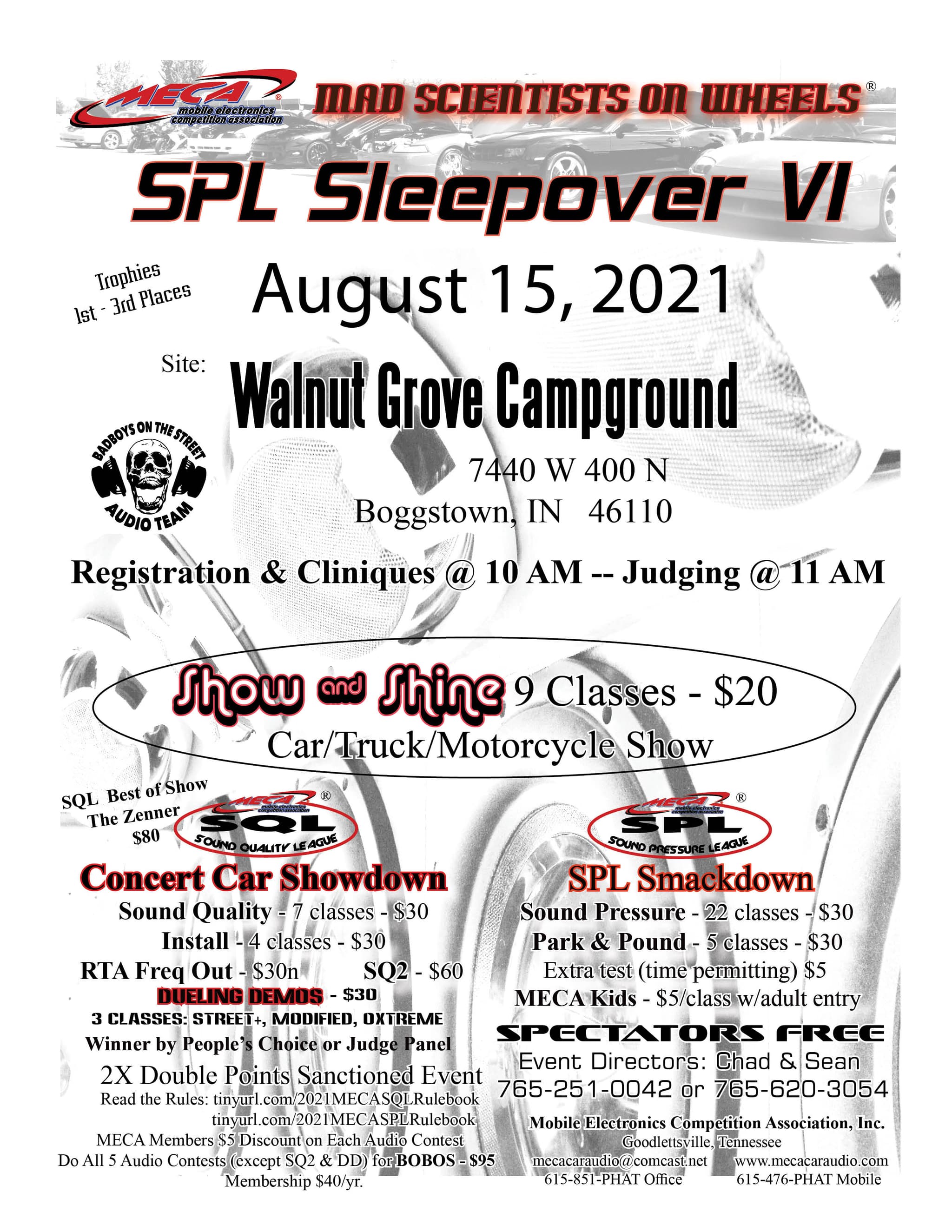 SPL Sleepover VI Flyer
