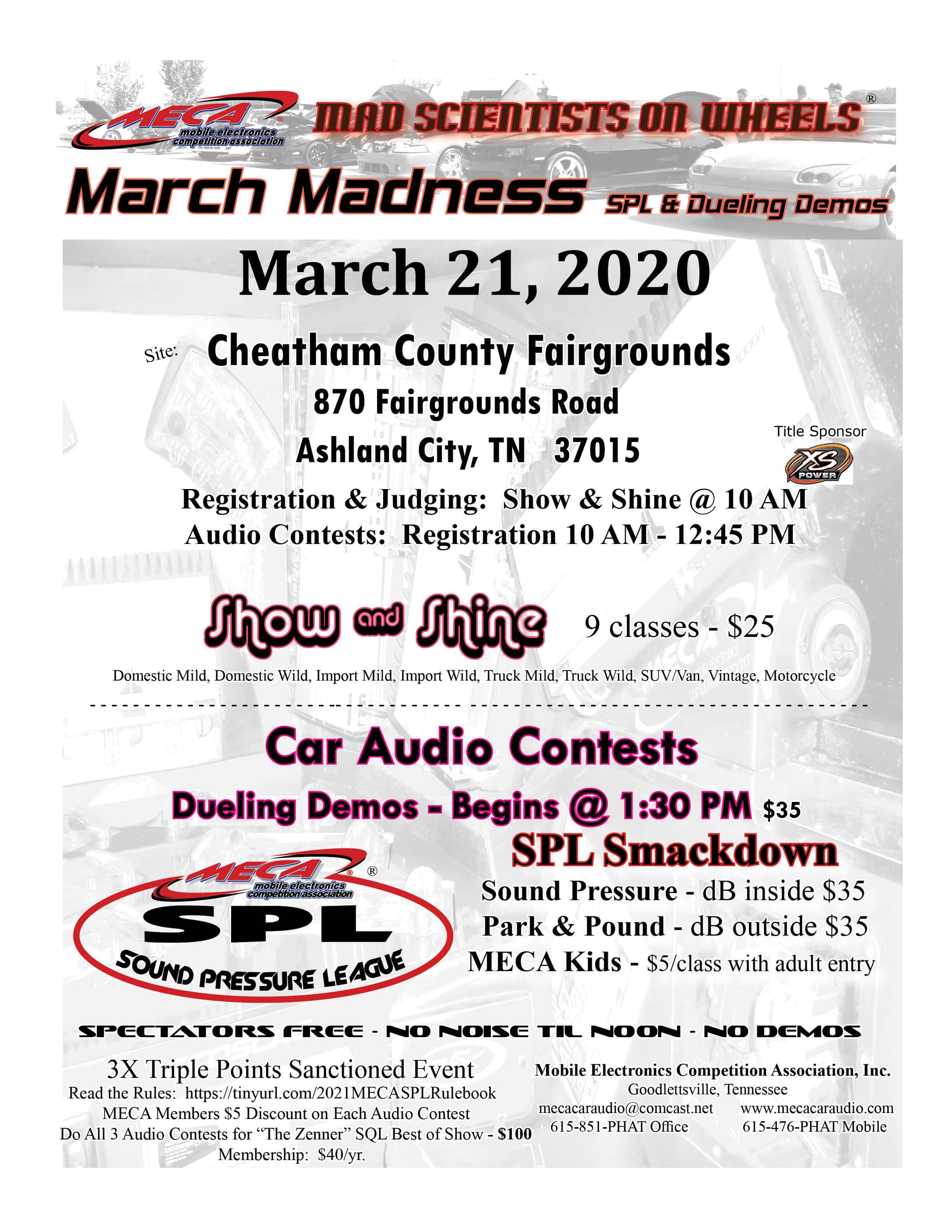 March Madness SPL Flyer