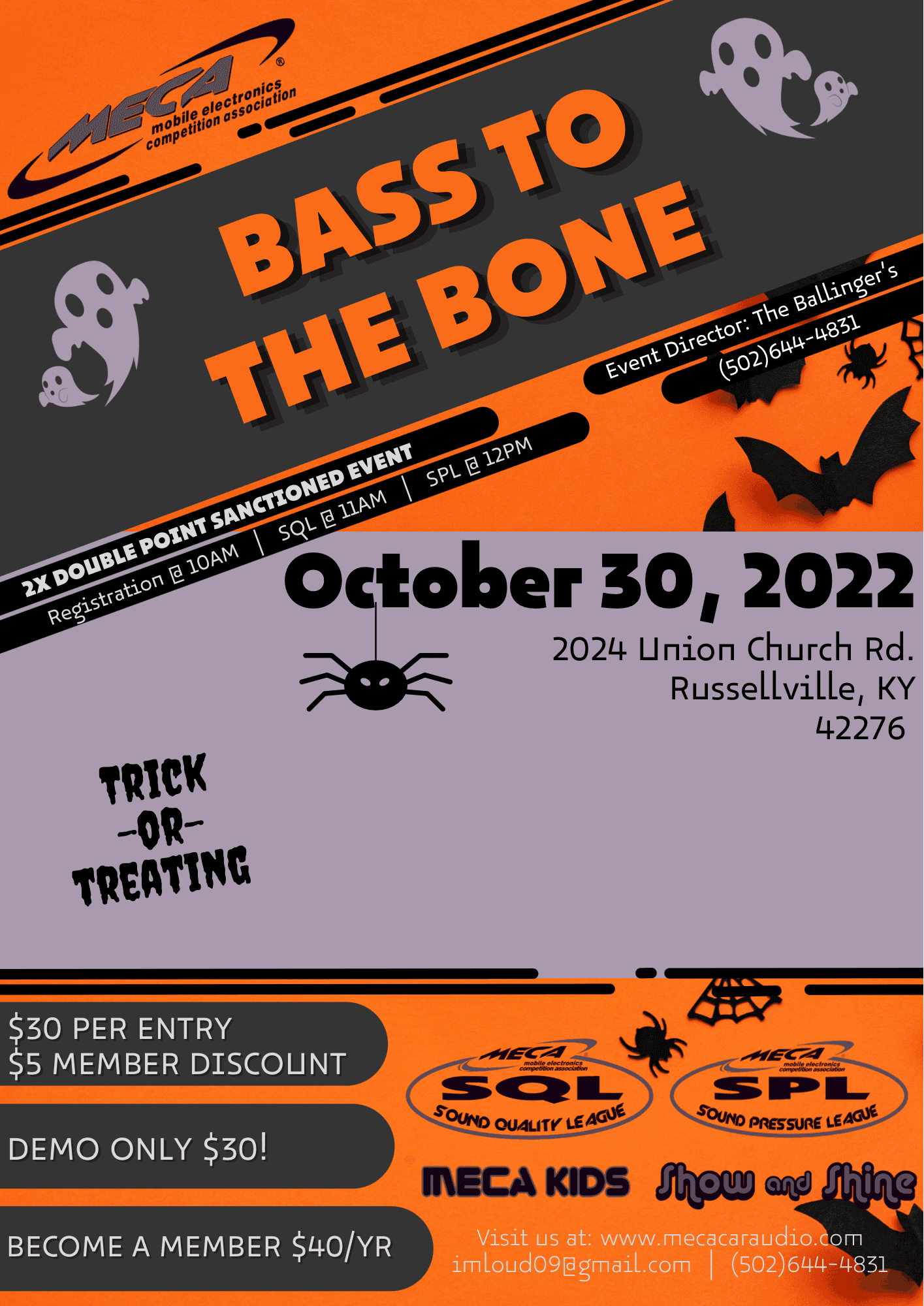 Bass to the Bone Flyer