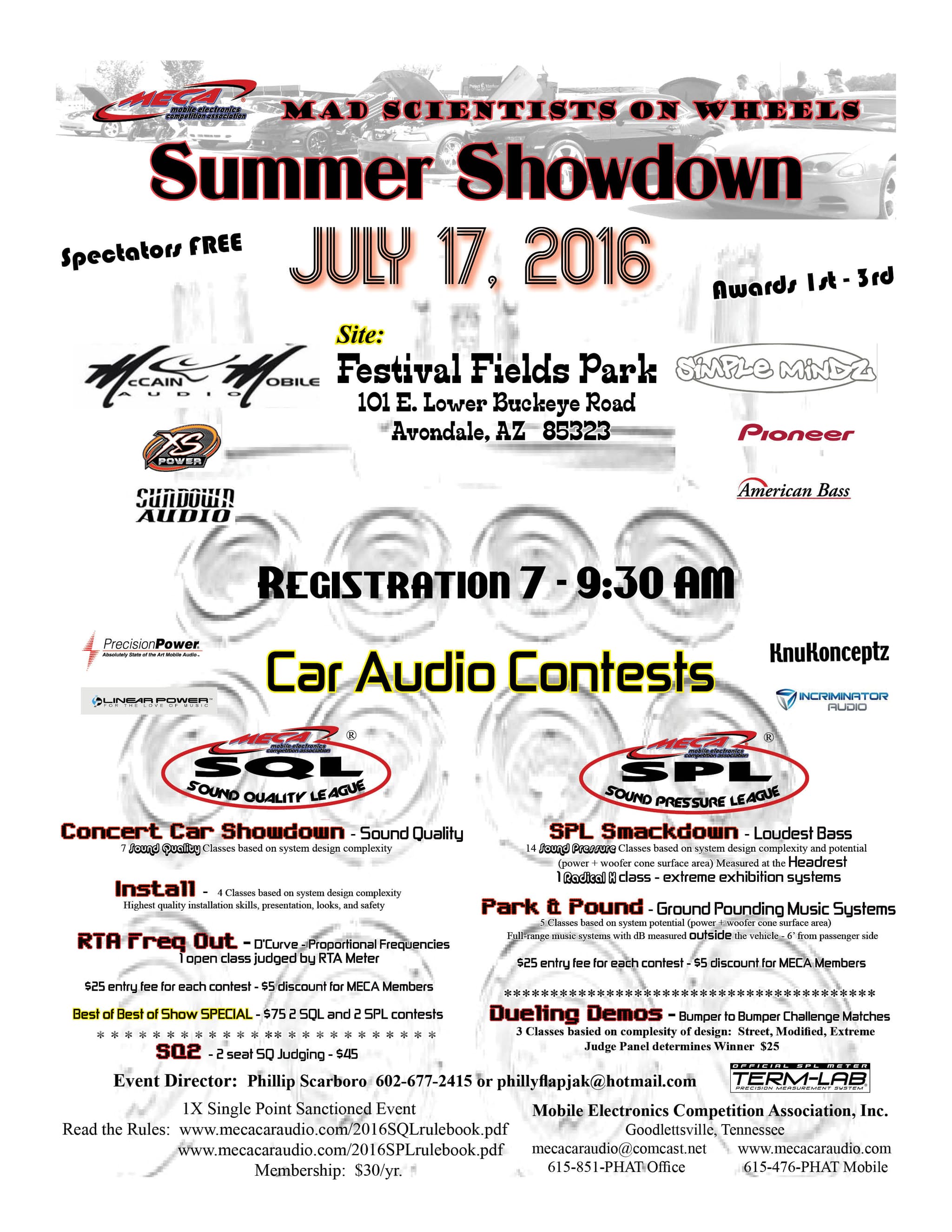 Summer Showdown Flyer