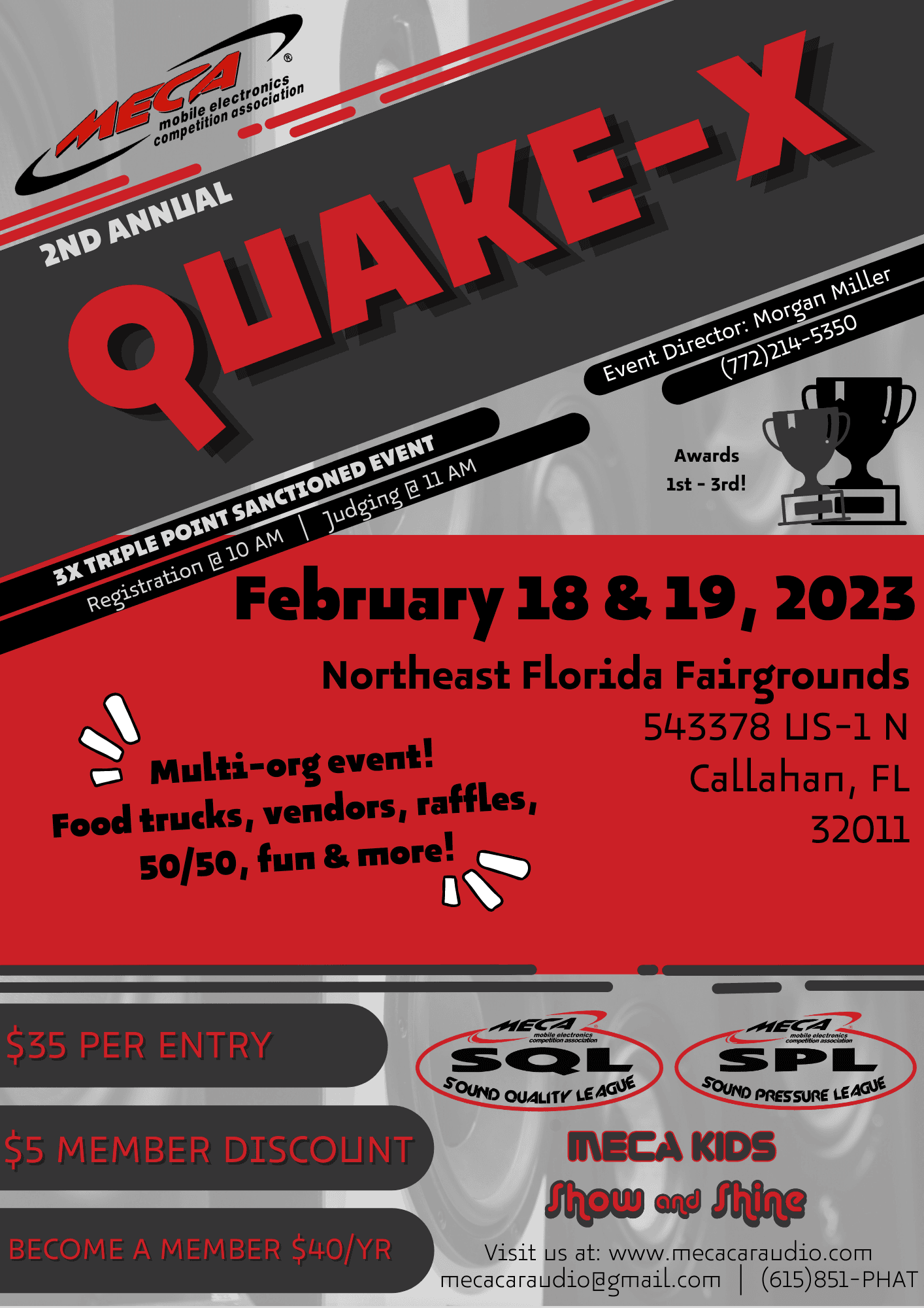 2nd Annual QUAKE-X Flyer