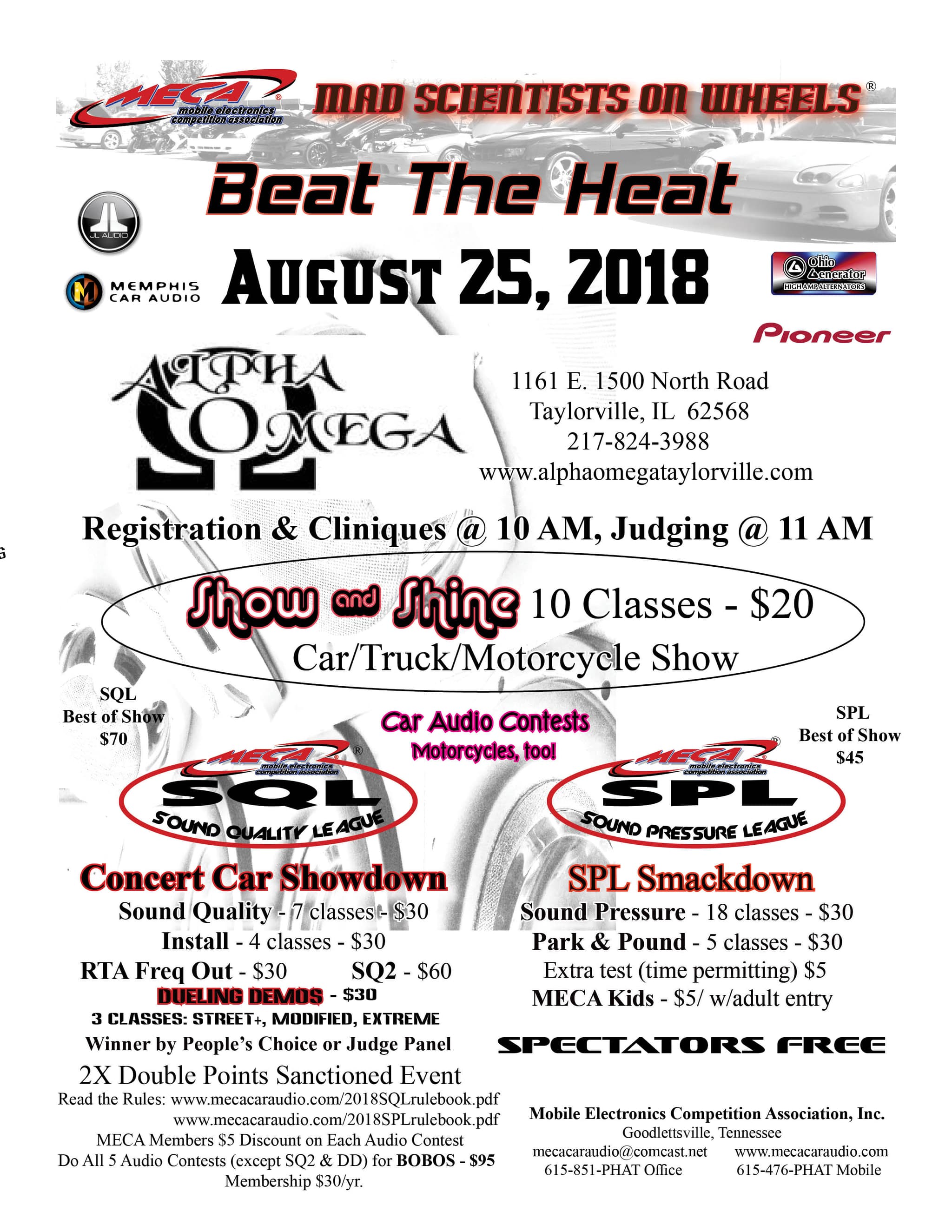Beat The Heat Flyer