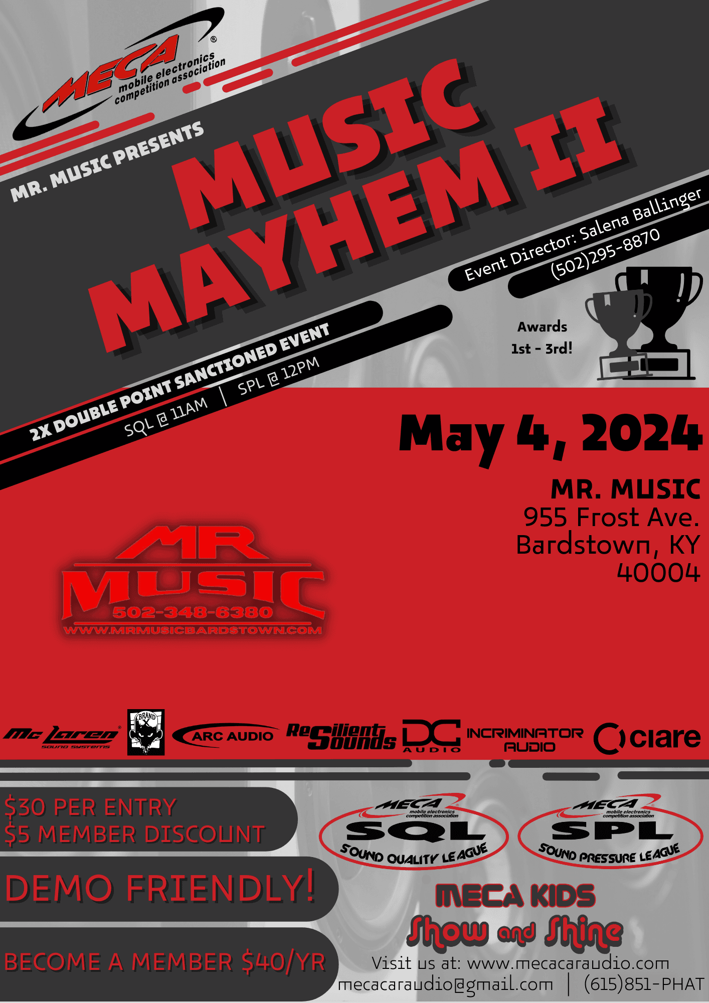 Music Mayhem II Flyer