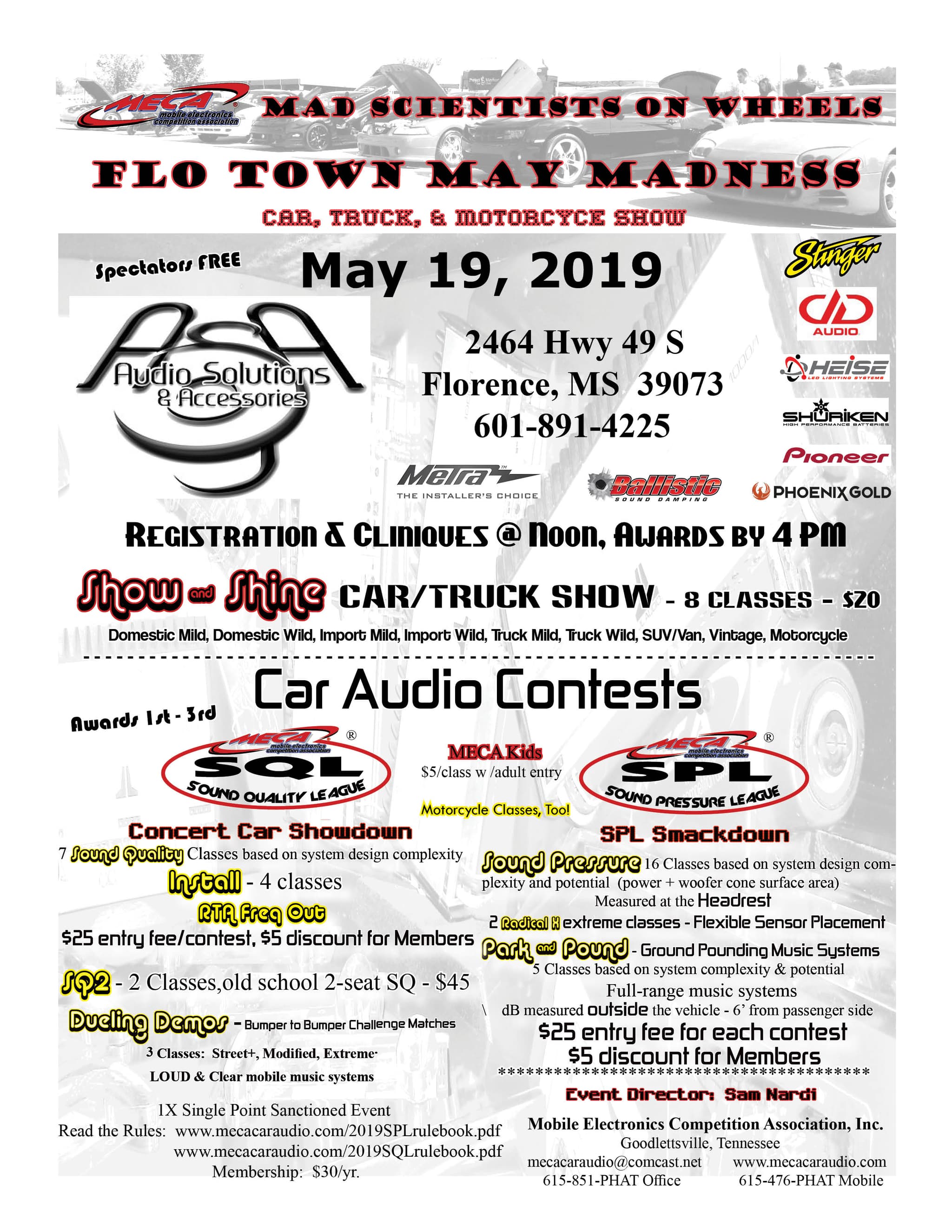 Flotown May Madness Flyer