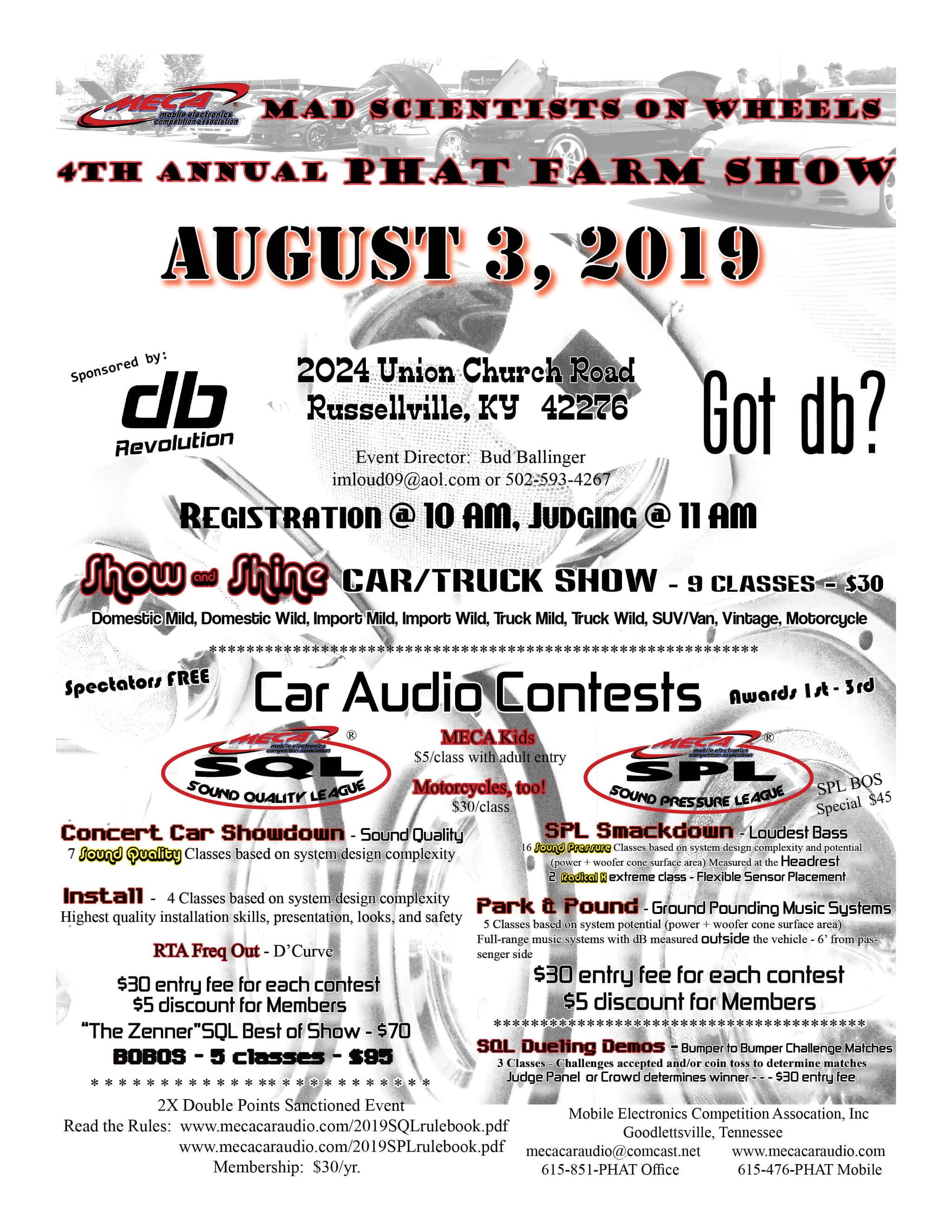 Phat Farm Show Flyer