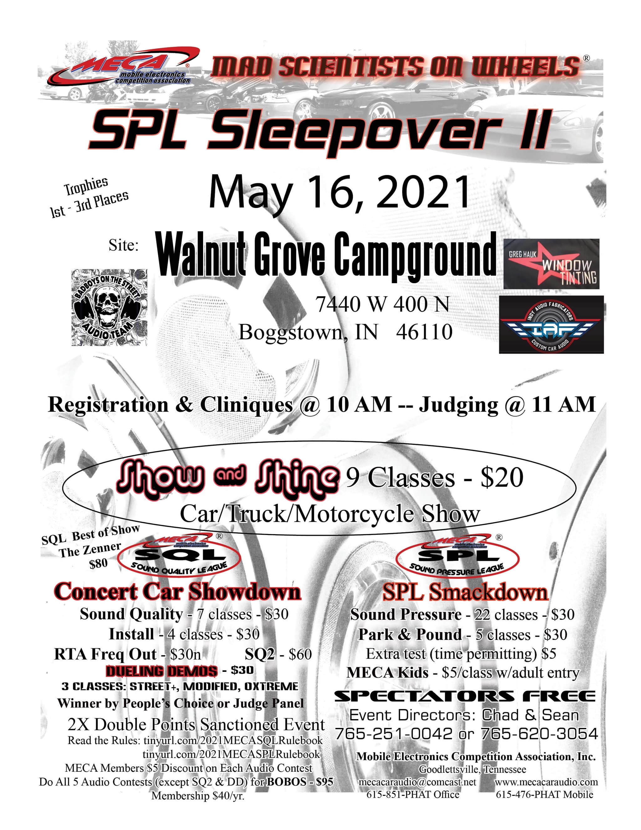 SPL Sleepover II Flyer