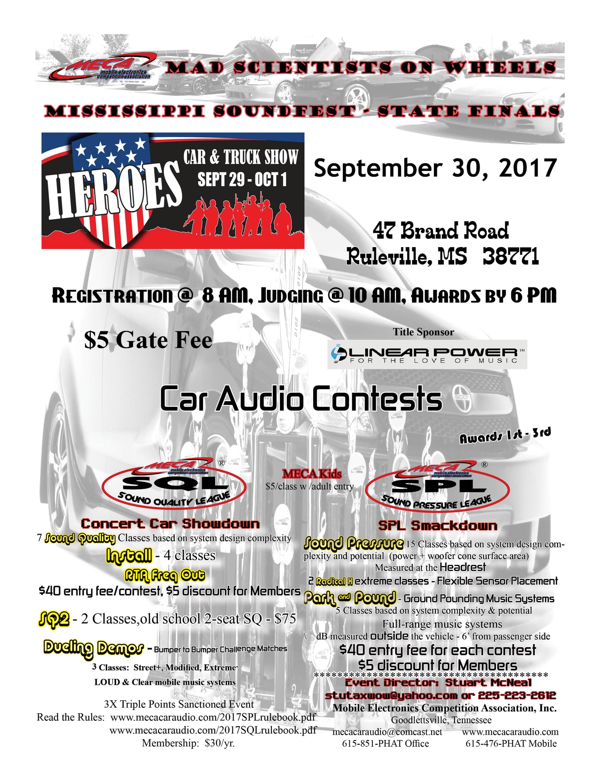 Mississippi Soundfest - State Finals Flyer