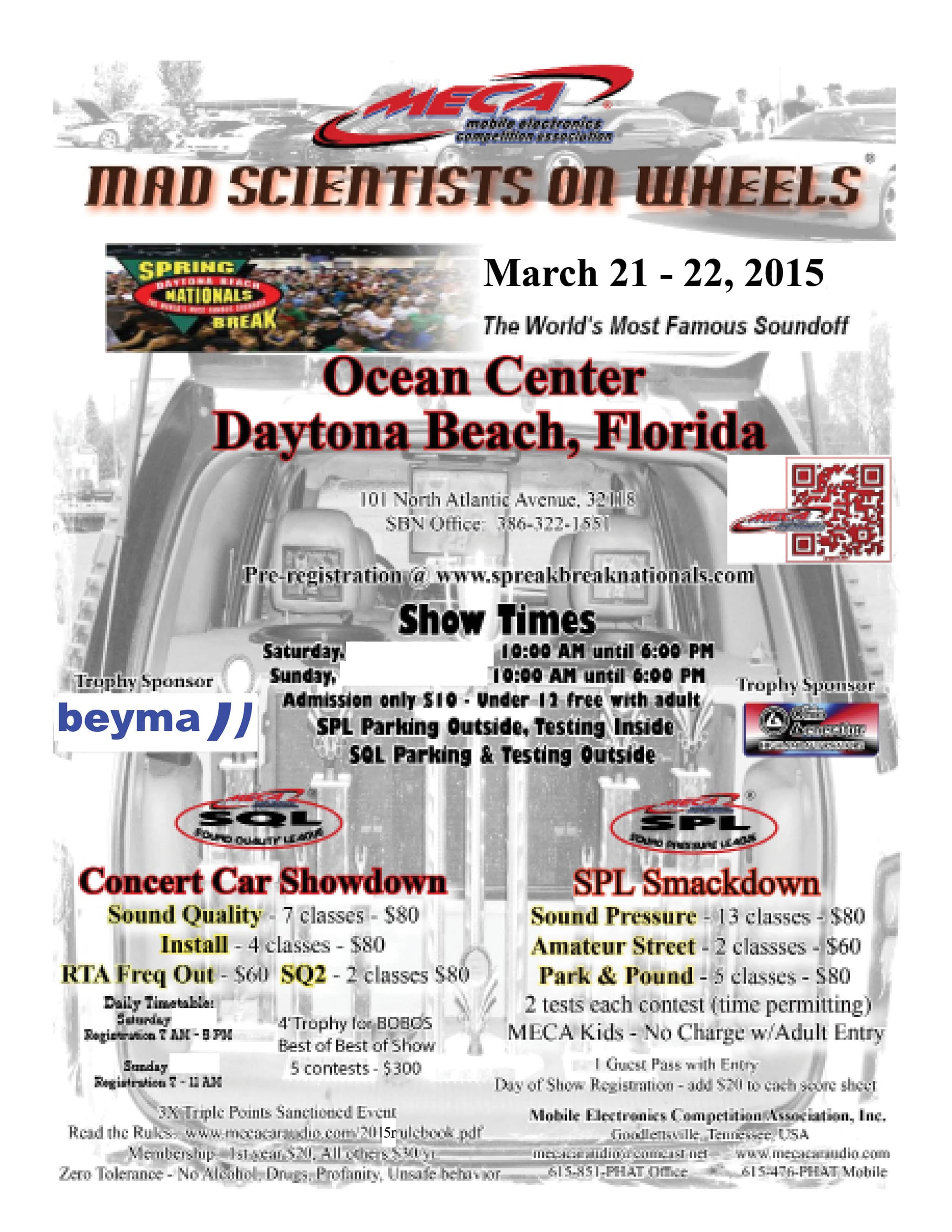 Spring Break Nationals  Flyer