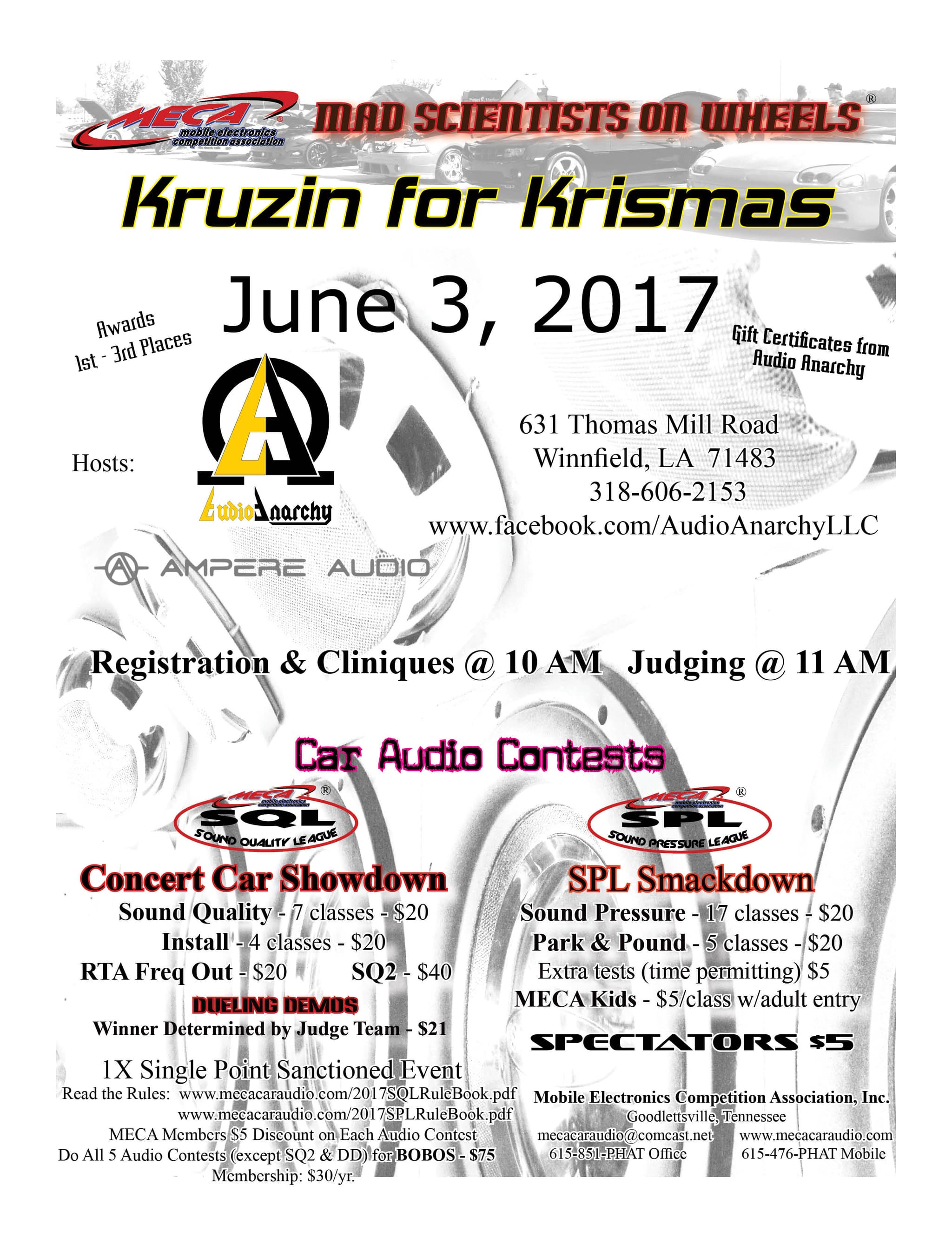 Kruzin for Krismas Flyer