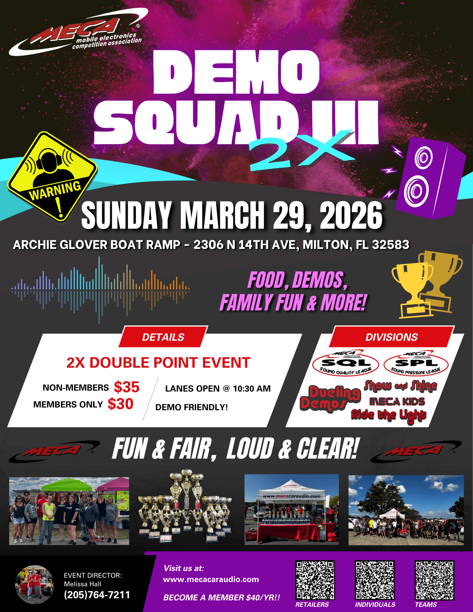 DEMO SQUAD III 2X Flyer