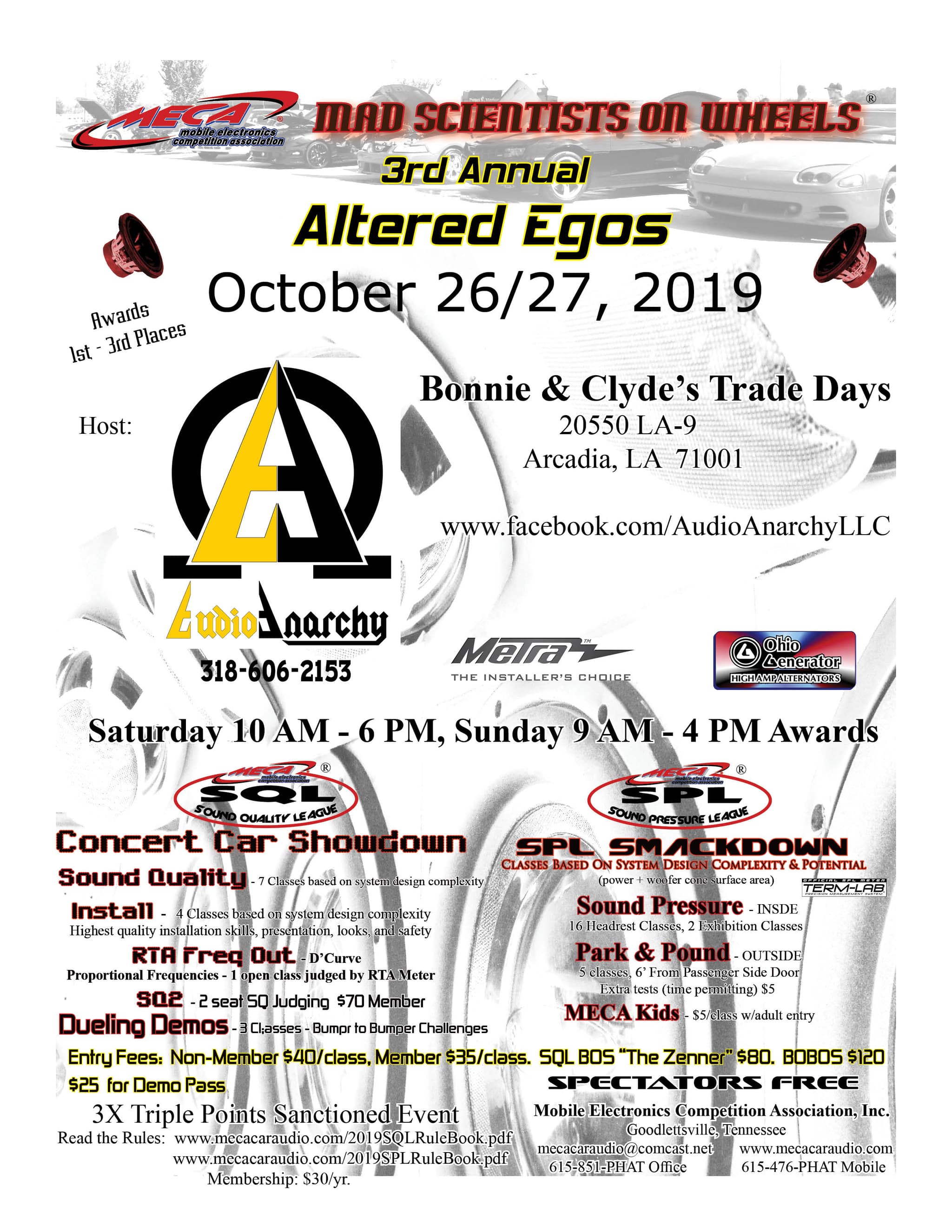 3rd Annual Altered Egos Flyer