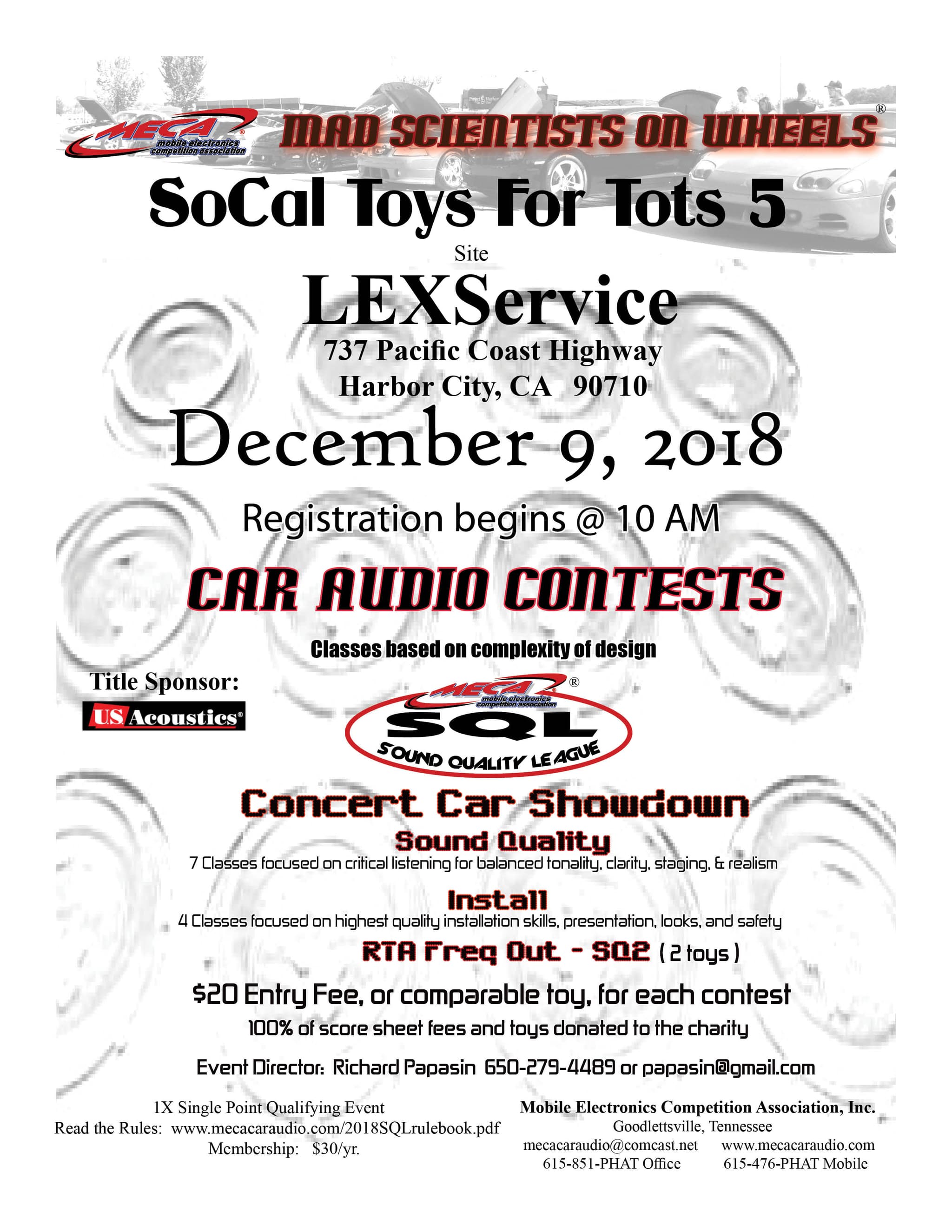 SoCal Toys for Tots 5 Flyer