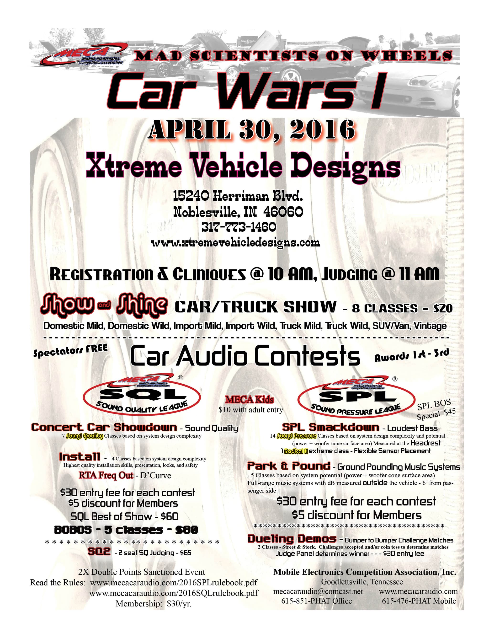 Car Wars I Flyer