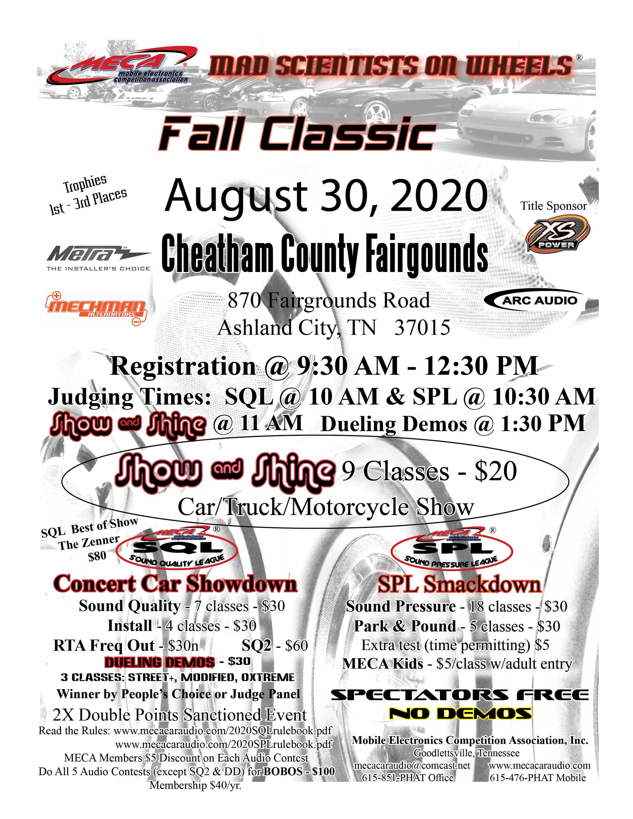 Fall Classic Flyer