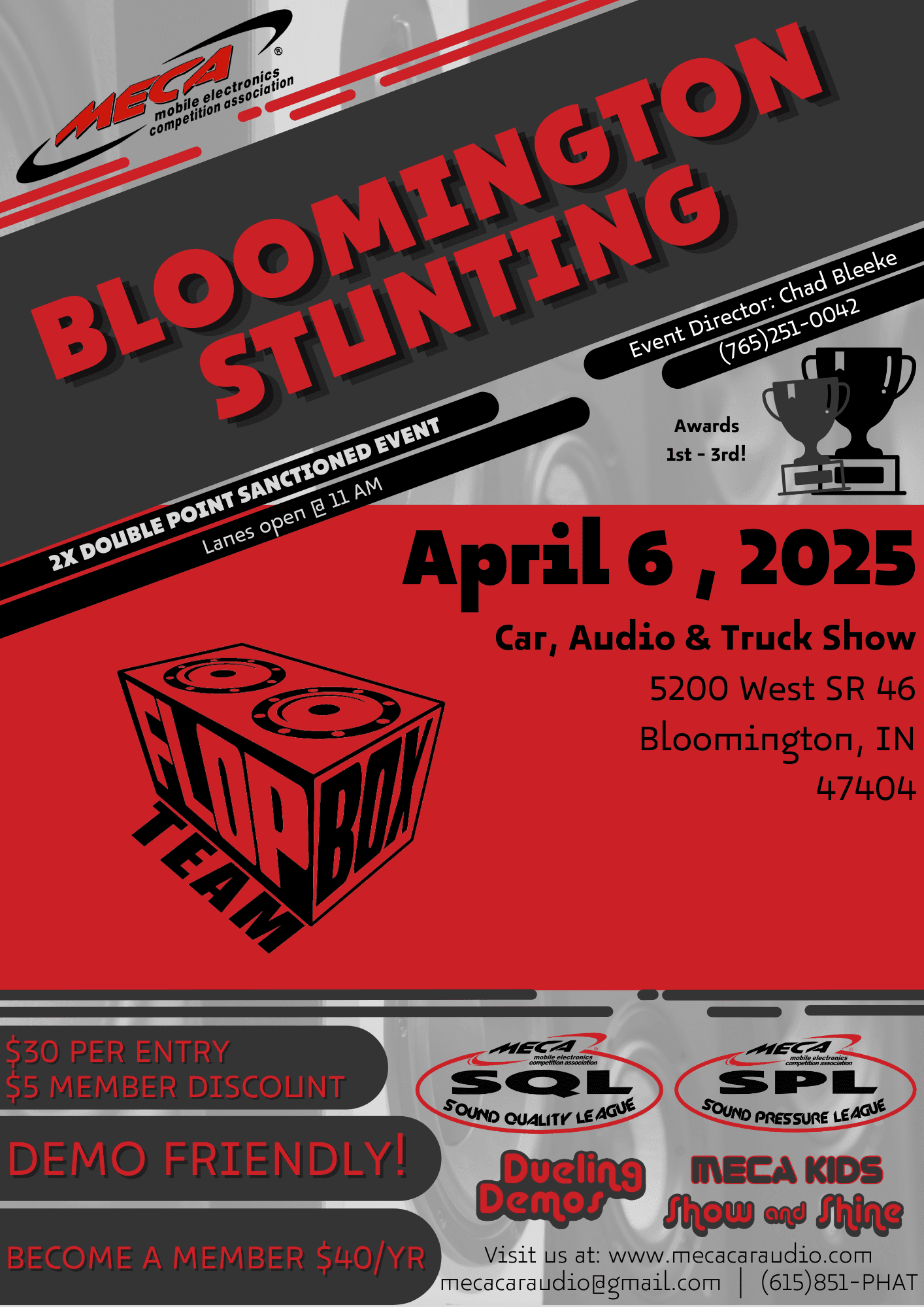 Bloomington Stunting Date change for points fix Flyer