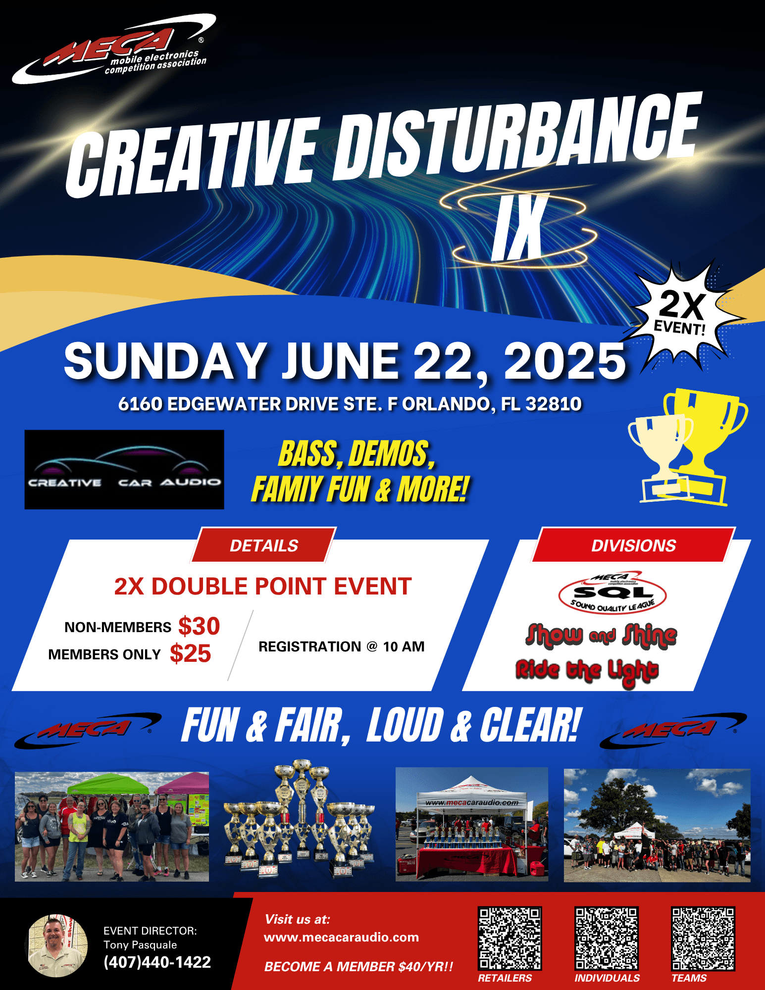 Creative Disturbance IX Flyer