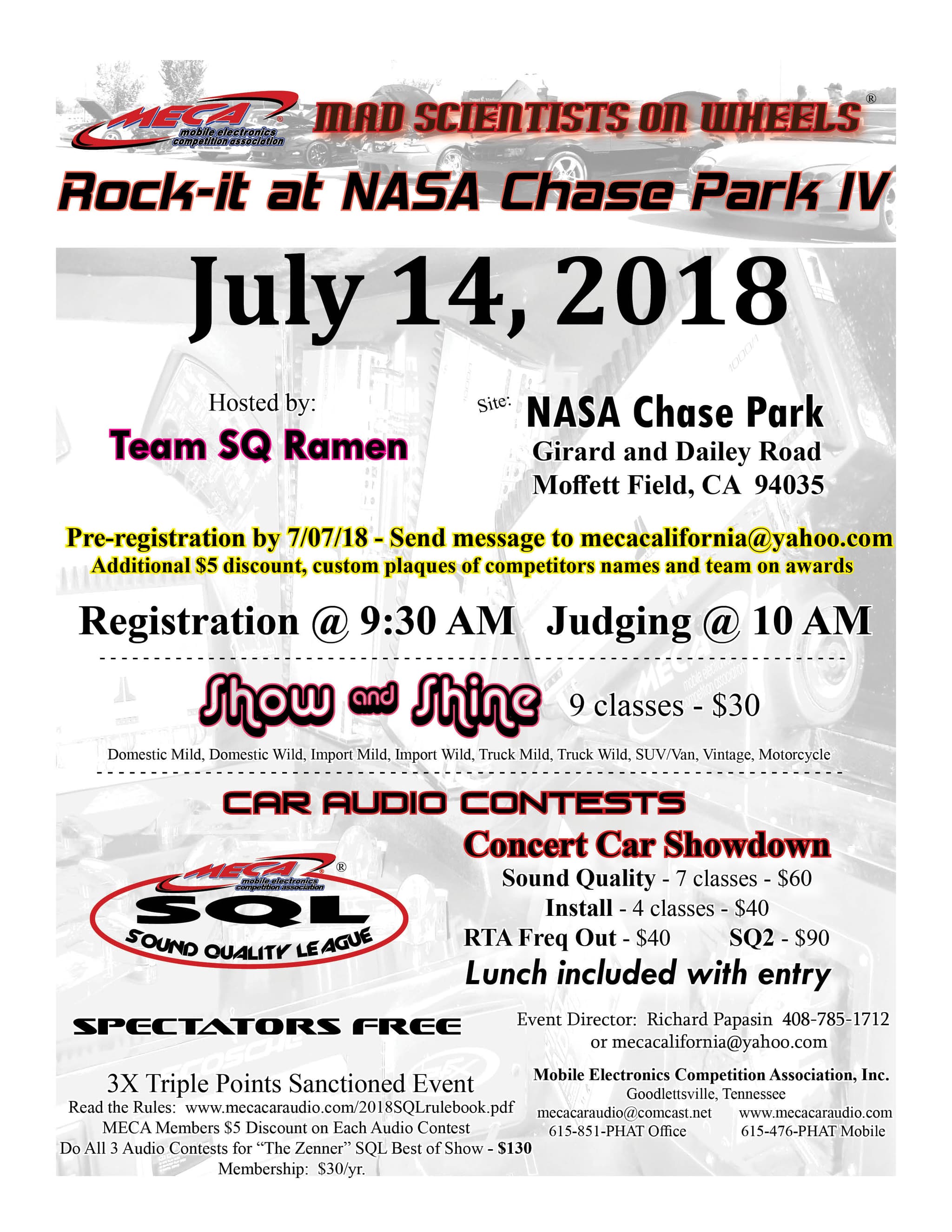 Rock-it at NASA Chase Park IV Flyer