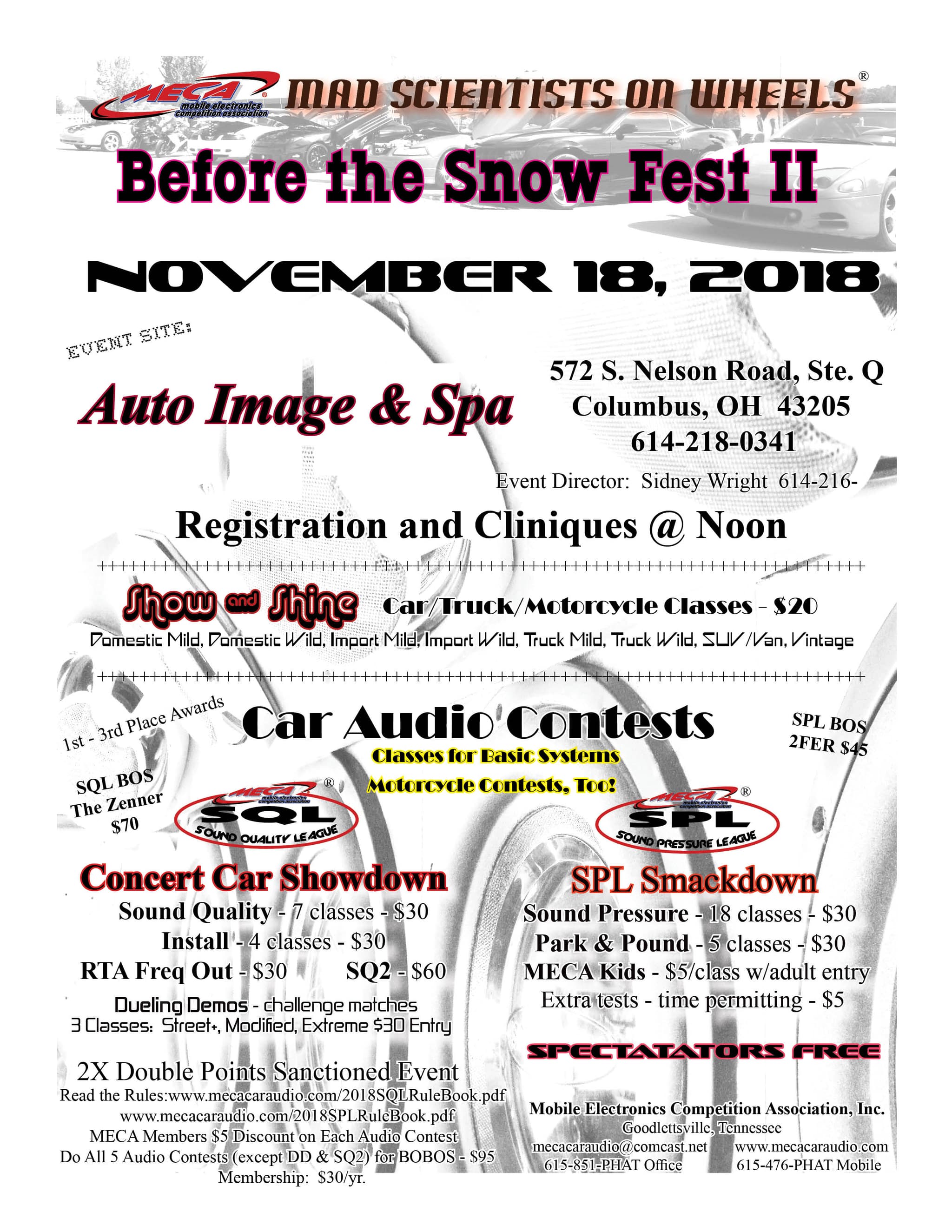 Before The Snow Fest Flyer