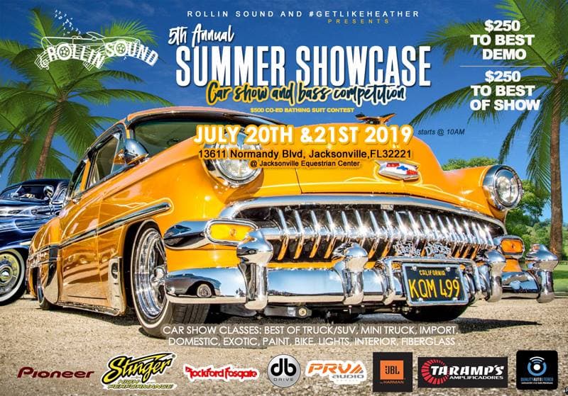 5th Annual Summer Showcase Flyer
