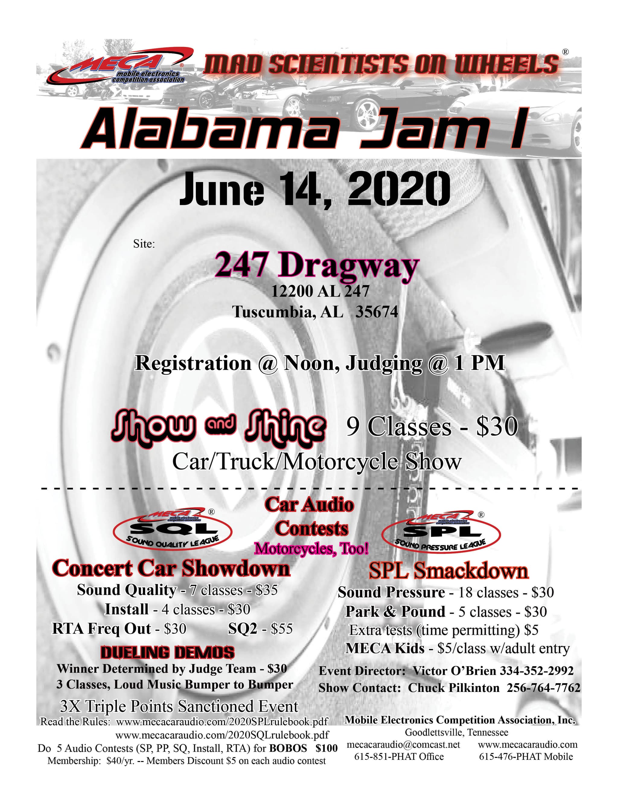 Alabama Jam I Flyer