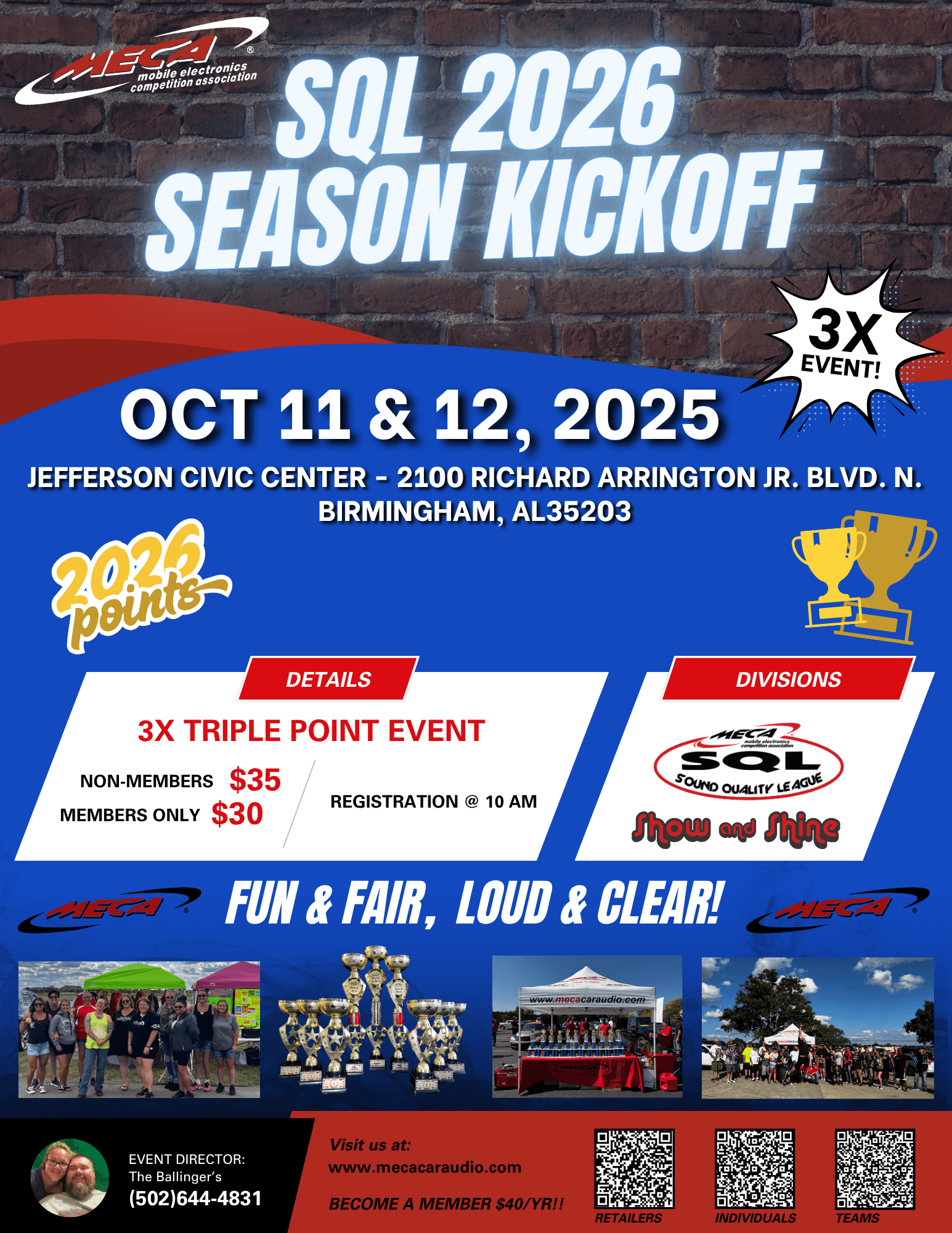 SQL 2026 SEASON KICKOFF Flyer