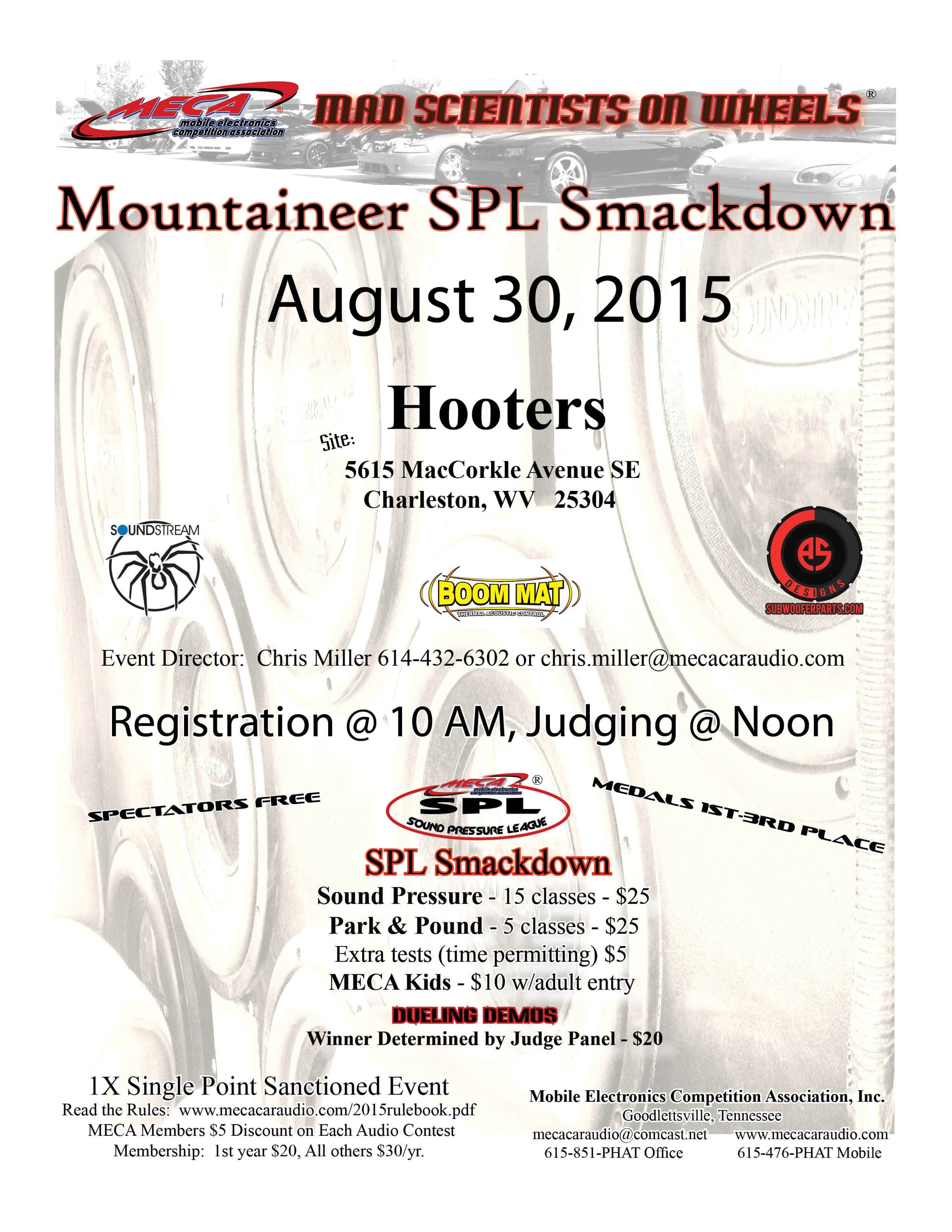  Mountaineer SPL Smackdown Flyer