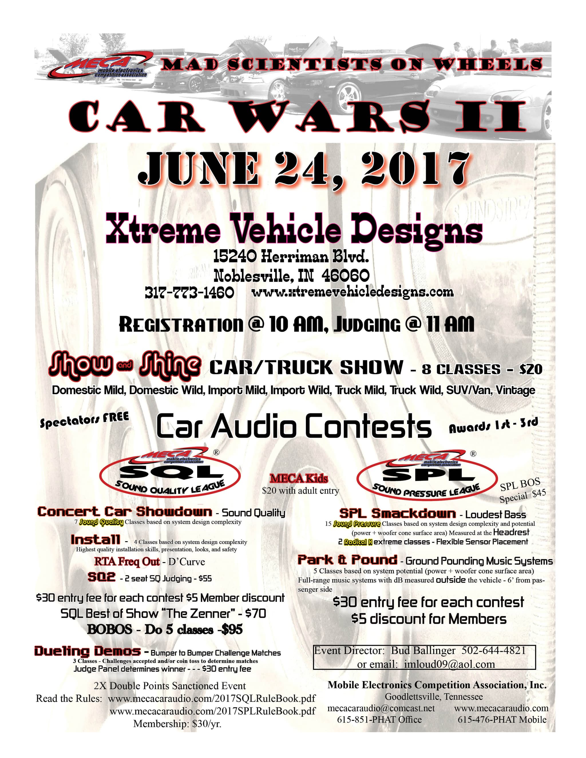 Car Wars II Flyer
