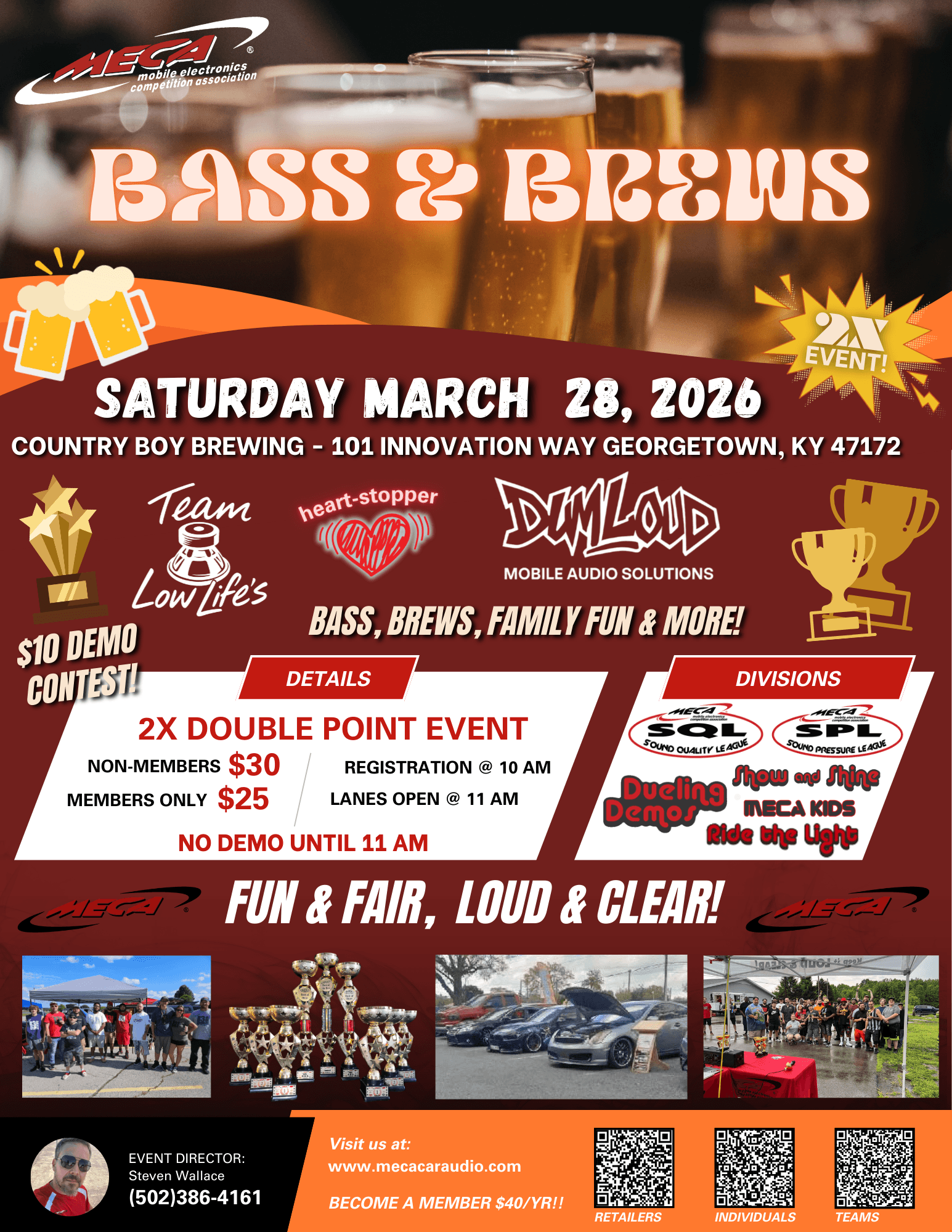 Bass & Brews Flyer