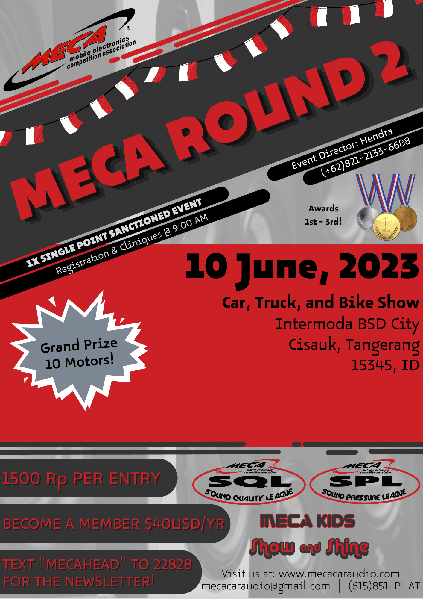 MECA Round 2 Flyer