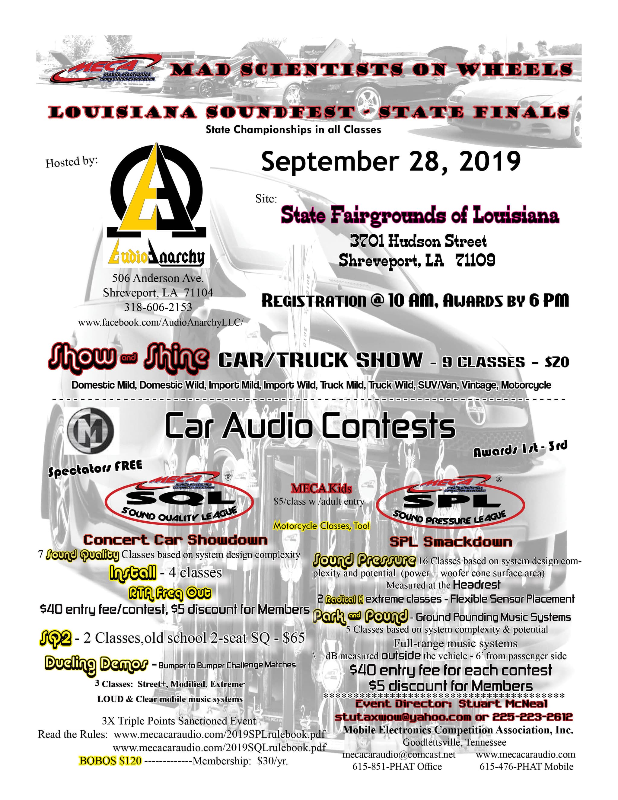 Louisiana Soundfest - State Finals Flyer