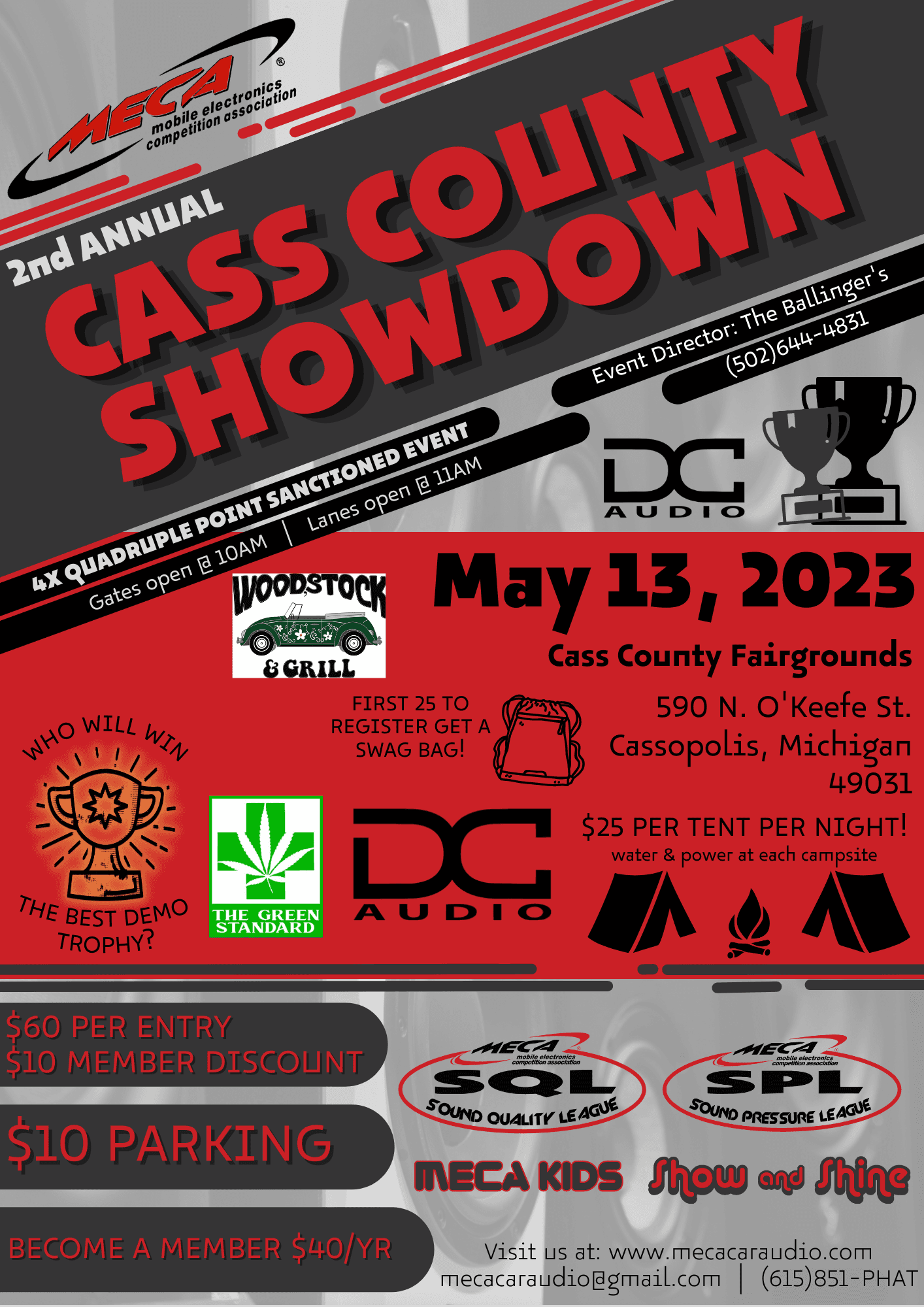 Cass County Showdown Flyer