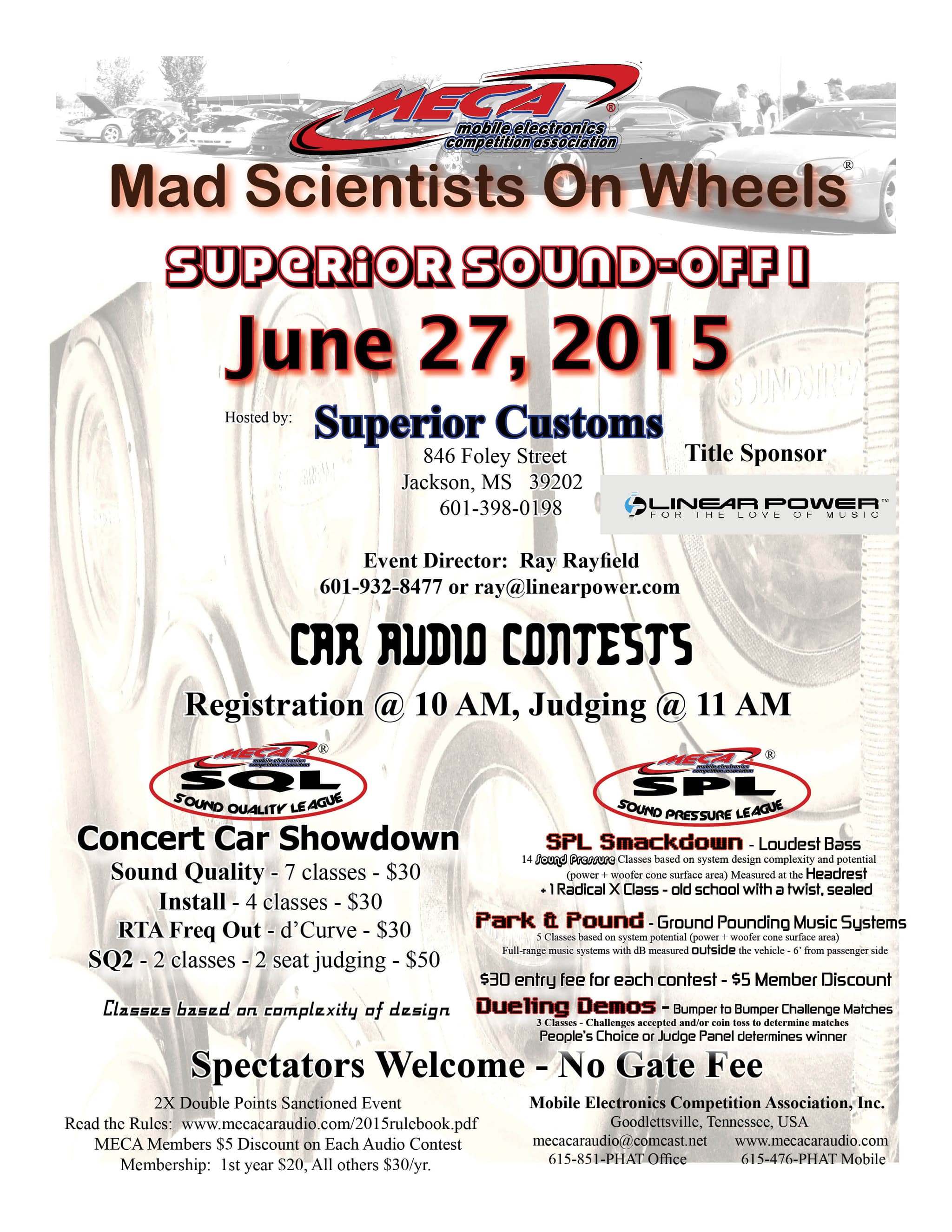 Superior Sound-off I Flyer