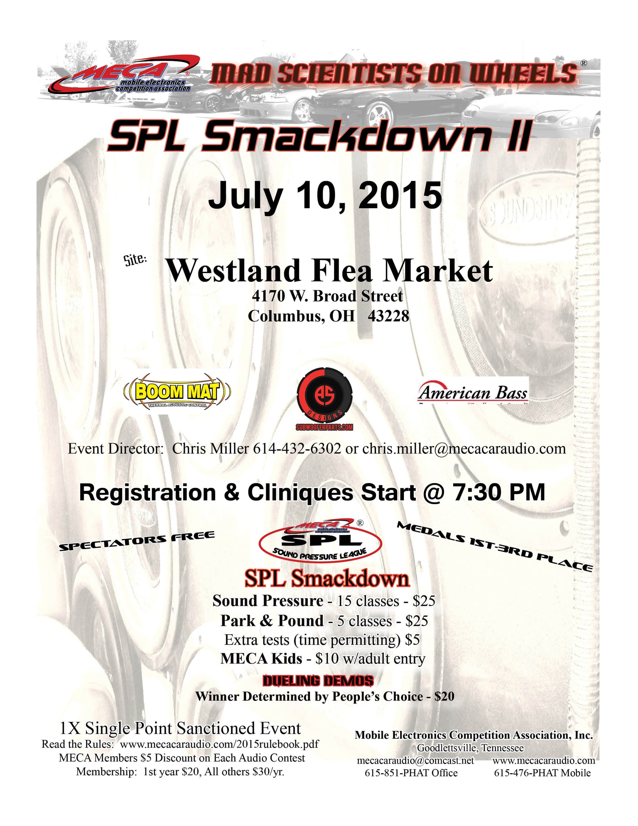 SPL Smackdown II Flyer