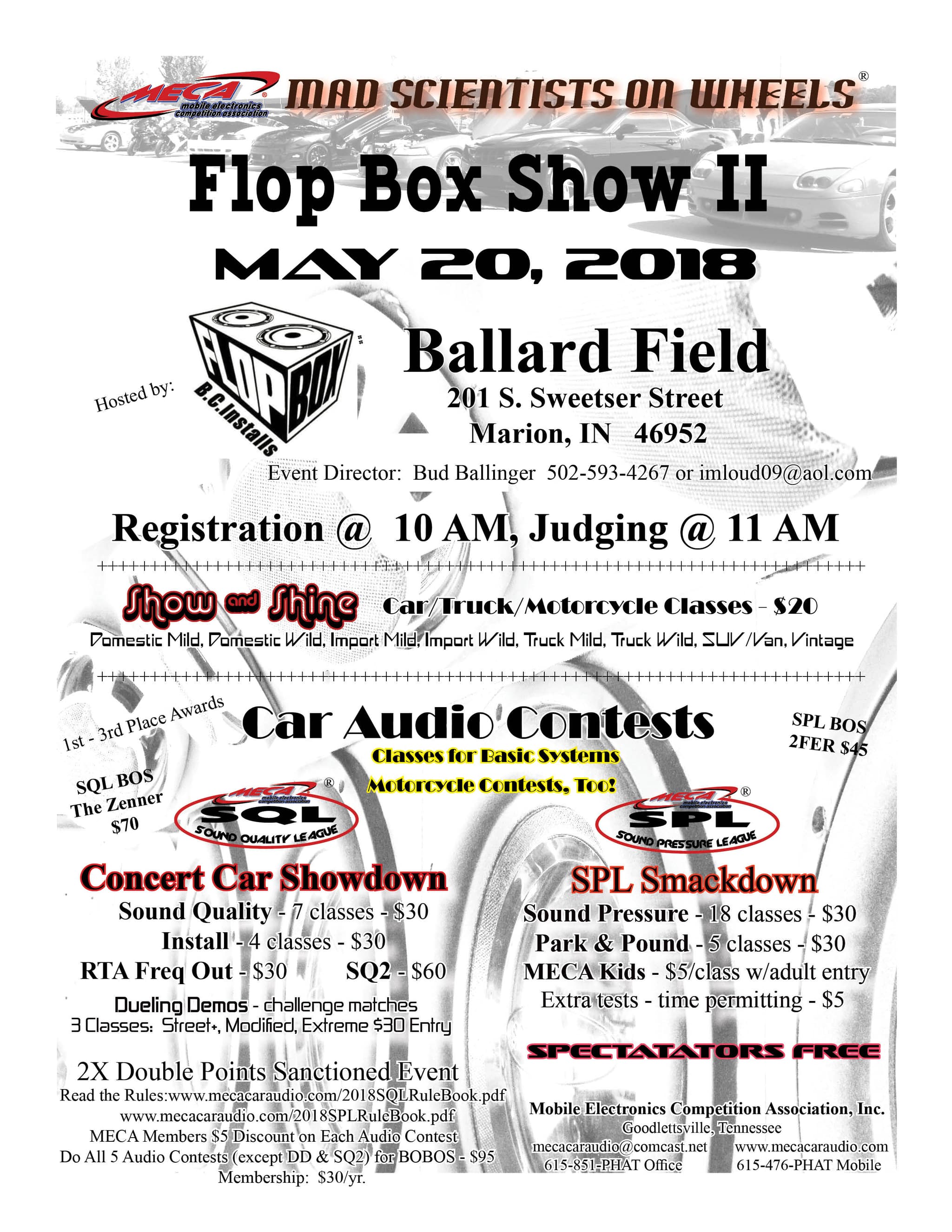 FlopBox Show II Flyer