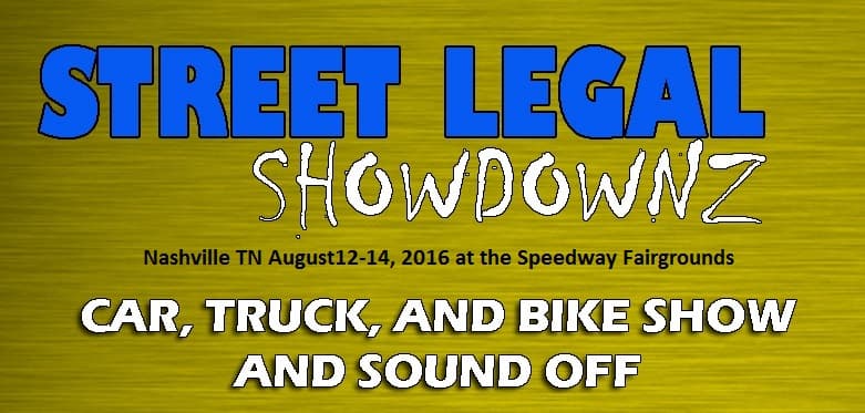 Street Legal Showdown I Flyer