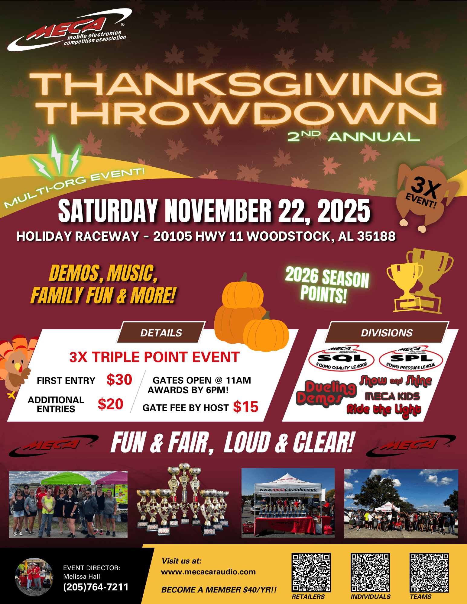 Thanksgiving Throwdown Flyer