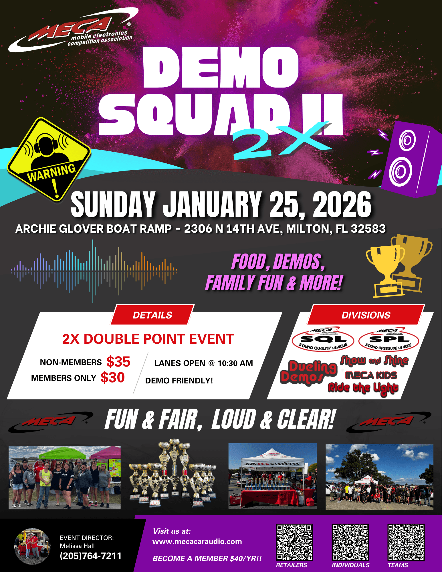 DEMO SQUAD II 2X Flyer