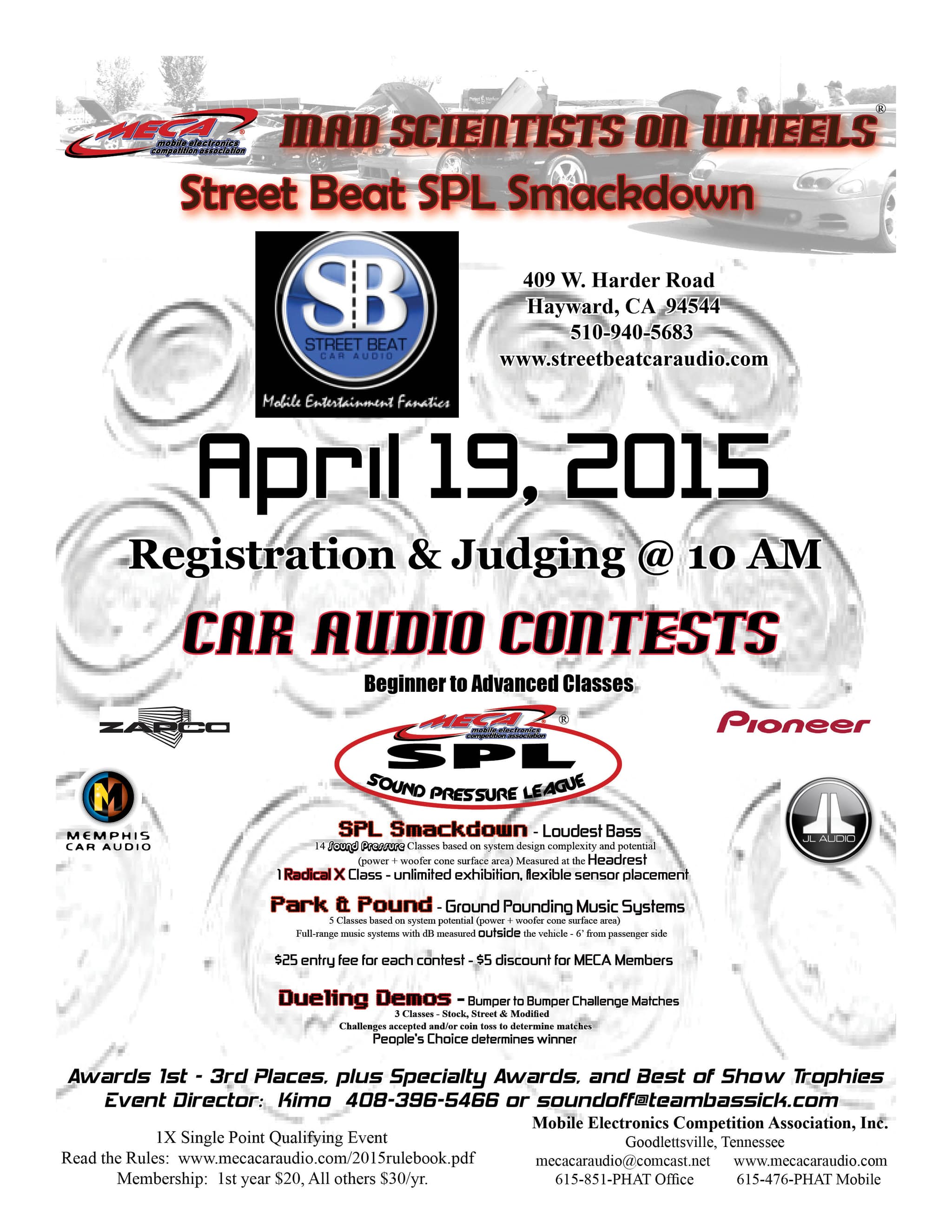 Street Beat SPL Smackdown Flyer