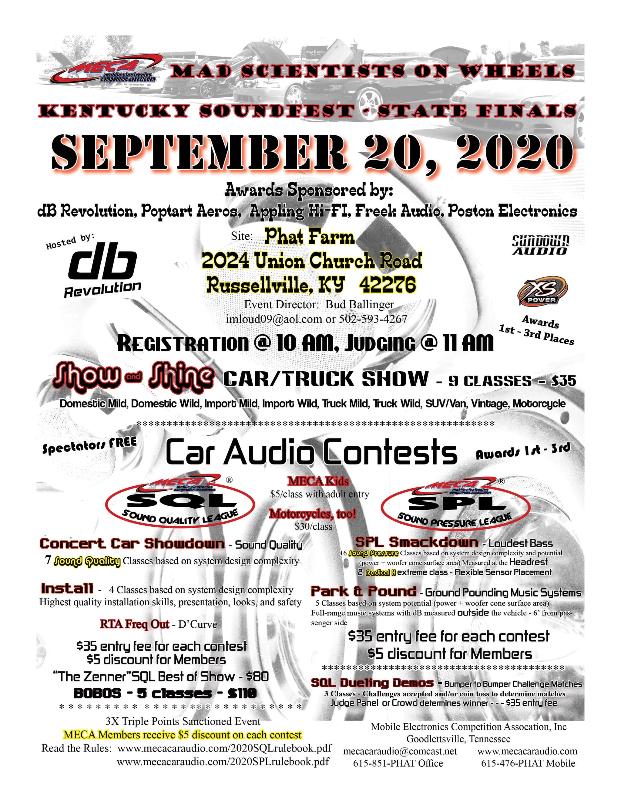 Kentucky Soundfest - State Finals Flyer